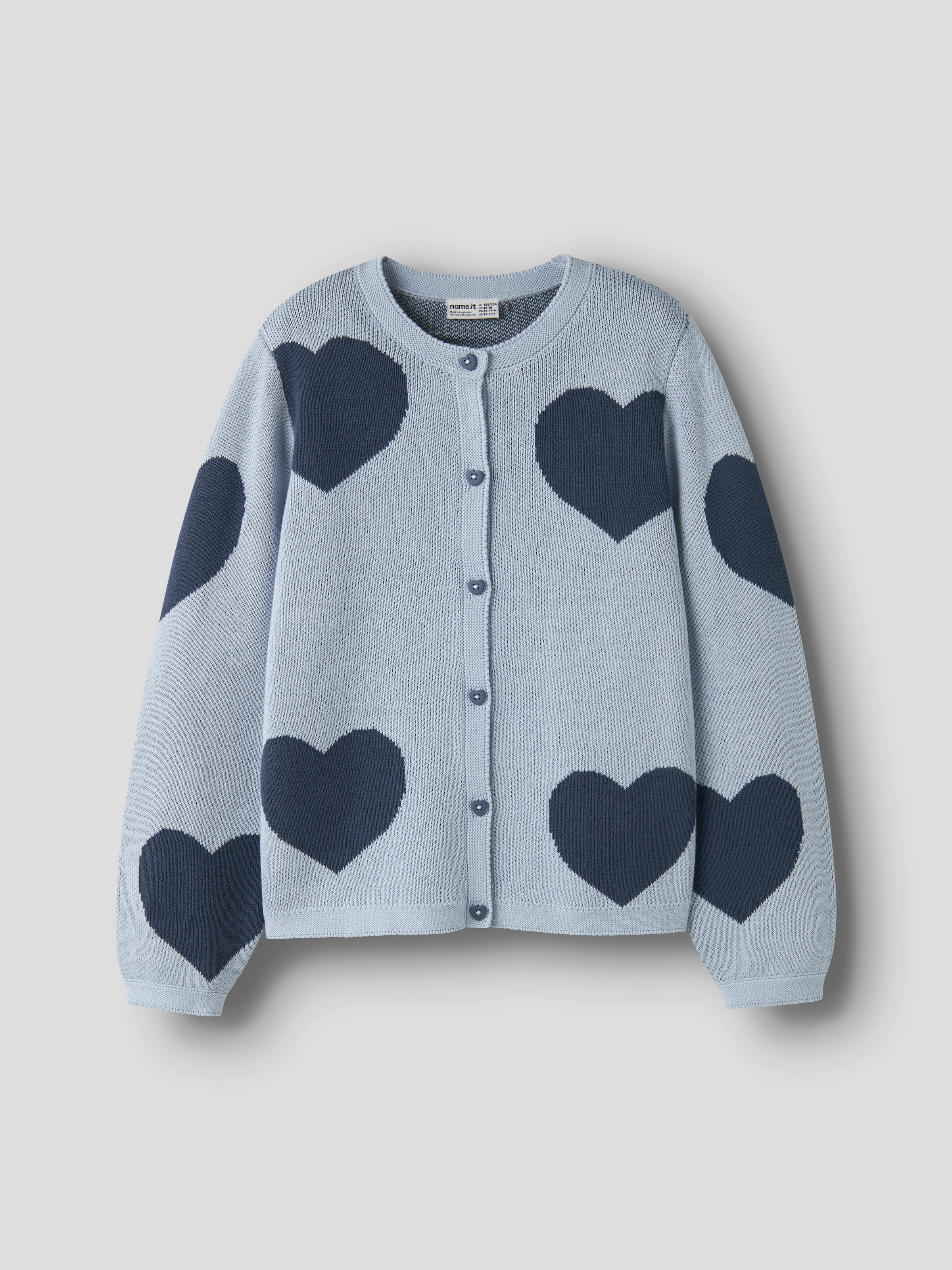 Name It Strickjacke »NKFLIANAX LS KNIT CARD« Baumwolle, regular fit