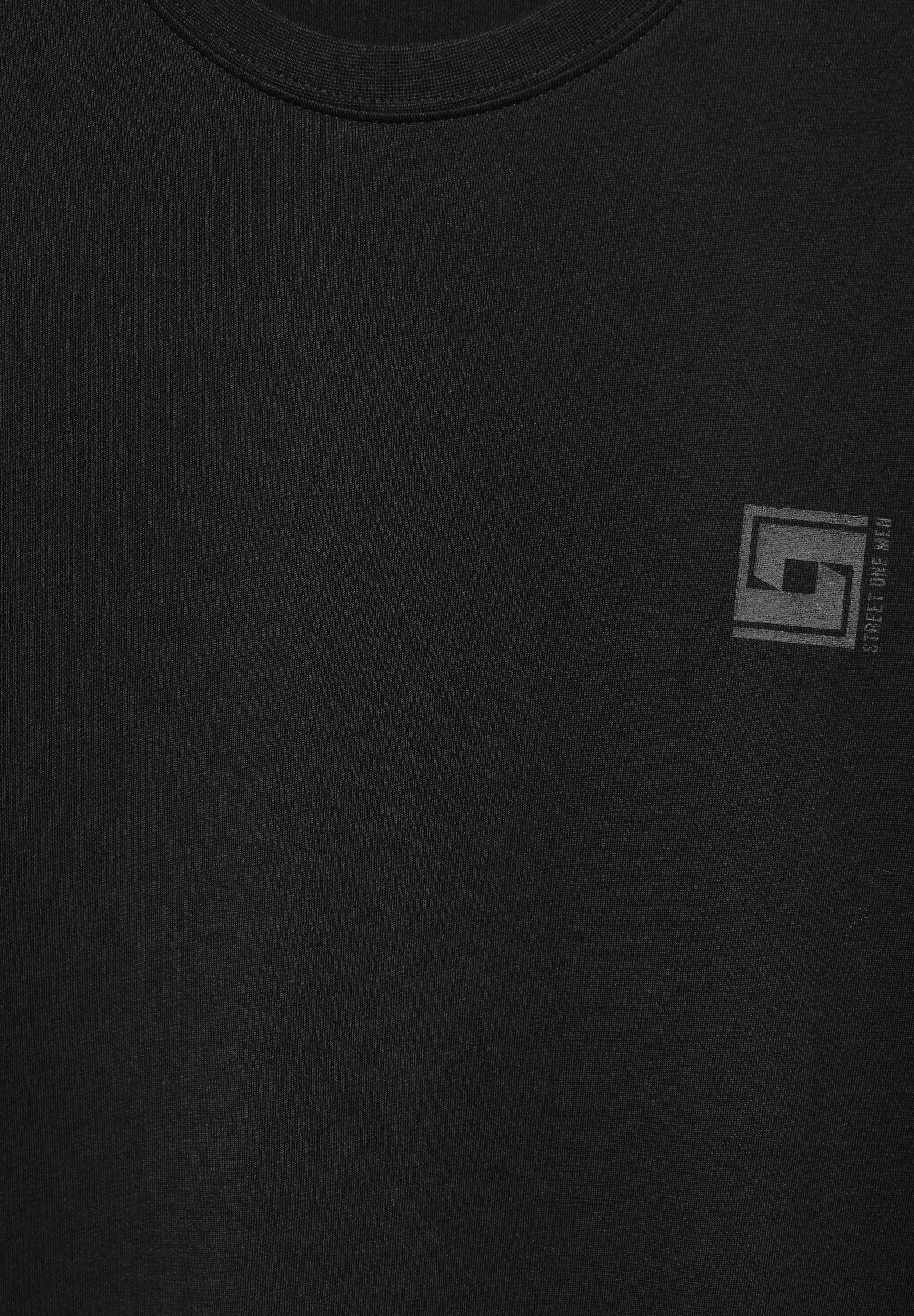 STREET ONE MEN T-Shirt, aus reiner Baumwolle