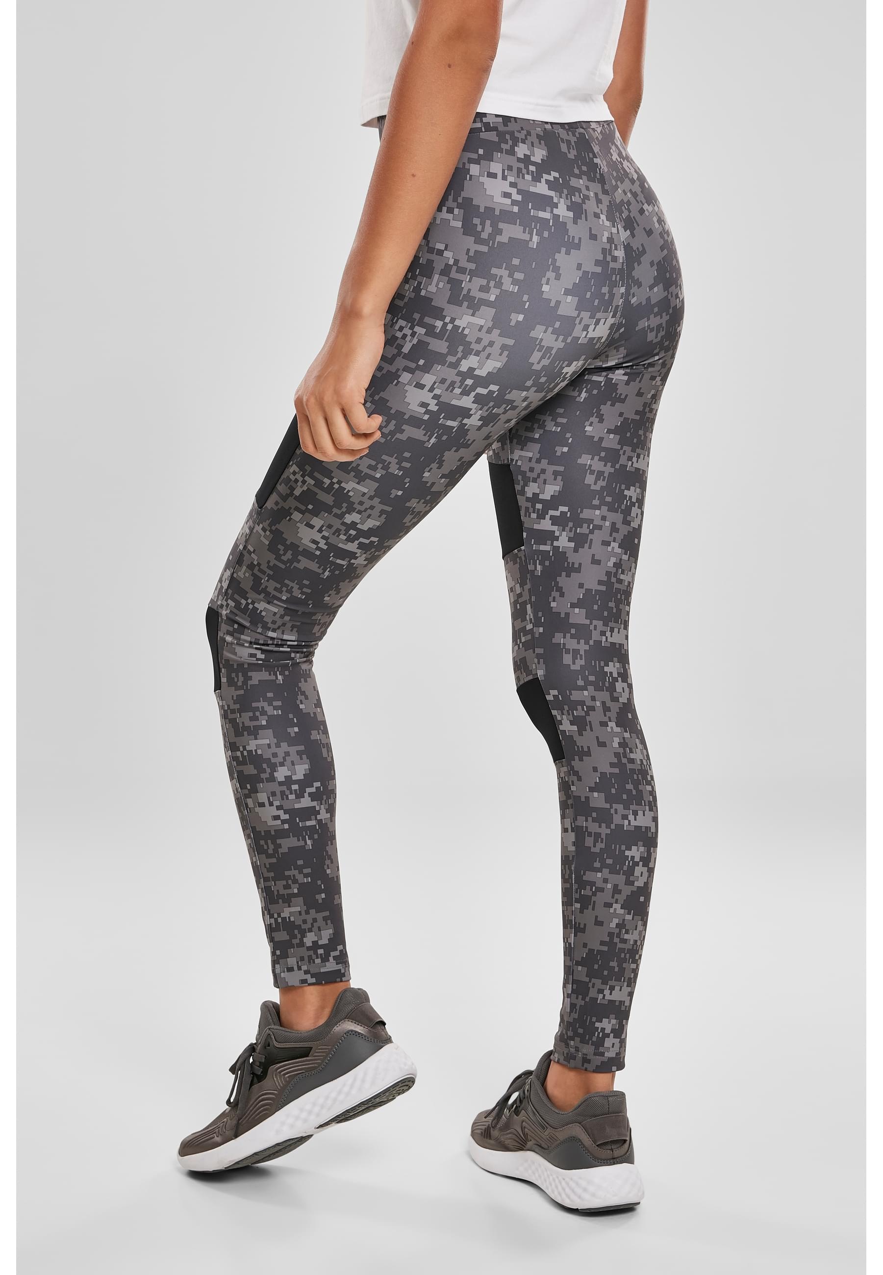 URBAN CLASSICS Leggings »Urban Classics Damen Ladies Camo Tech Mesh Leggings«, (1 tlg.)