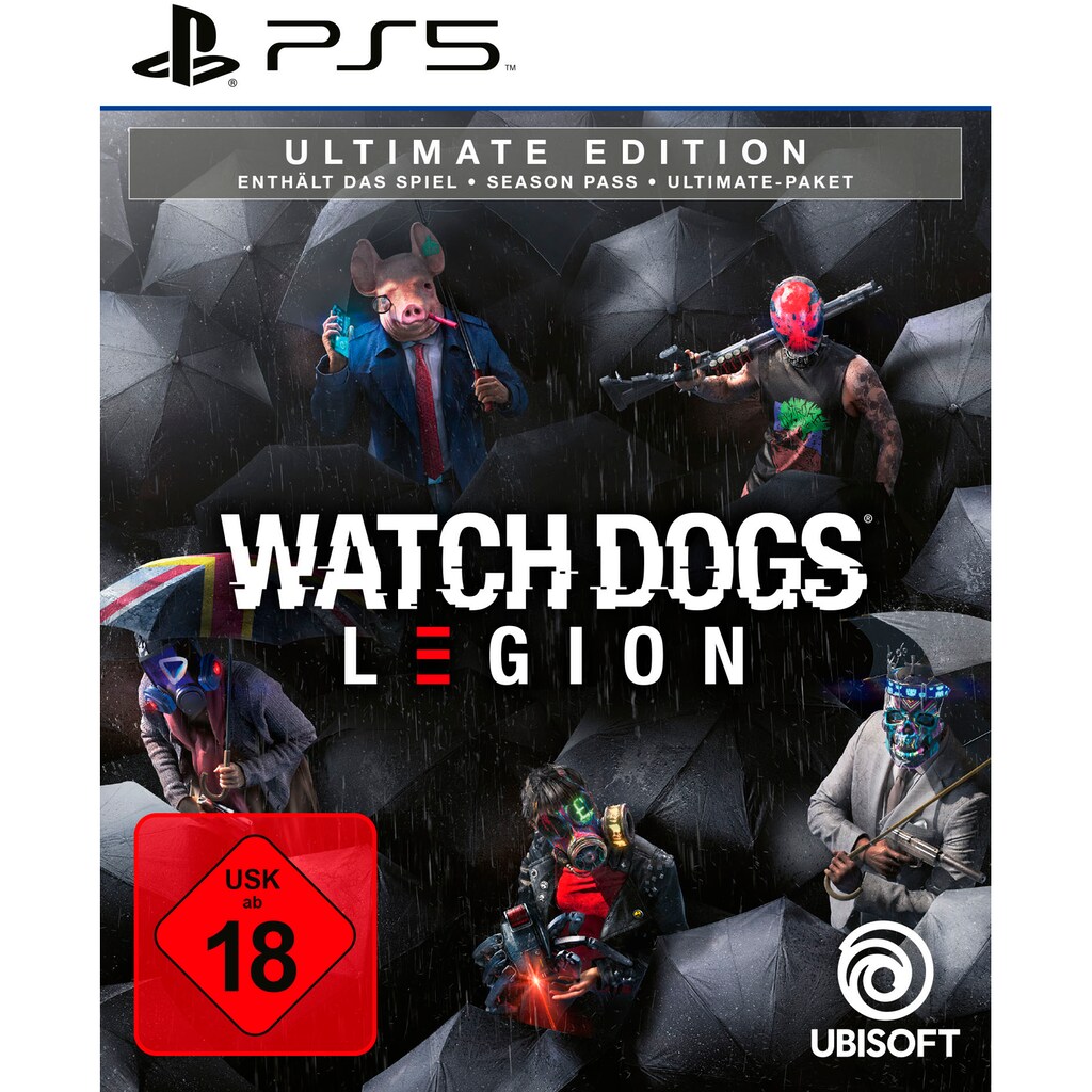 UBISOFT Spielesoftware »Watch Dogs: Legion - Ultimate Edition«, PlayStation 5