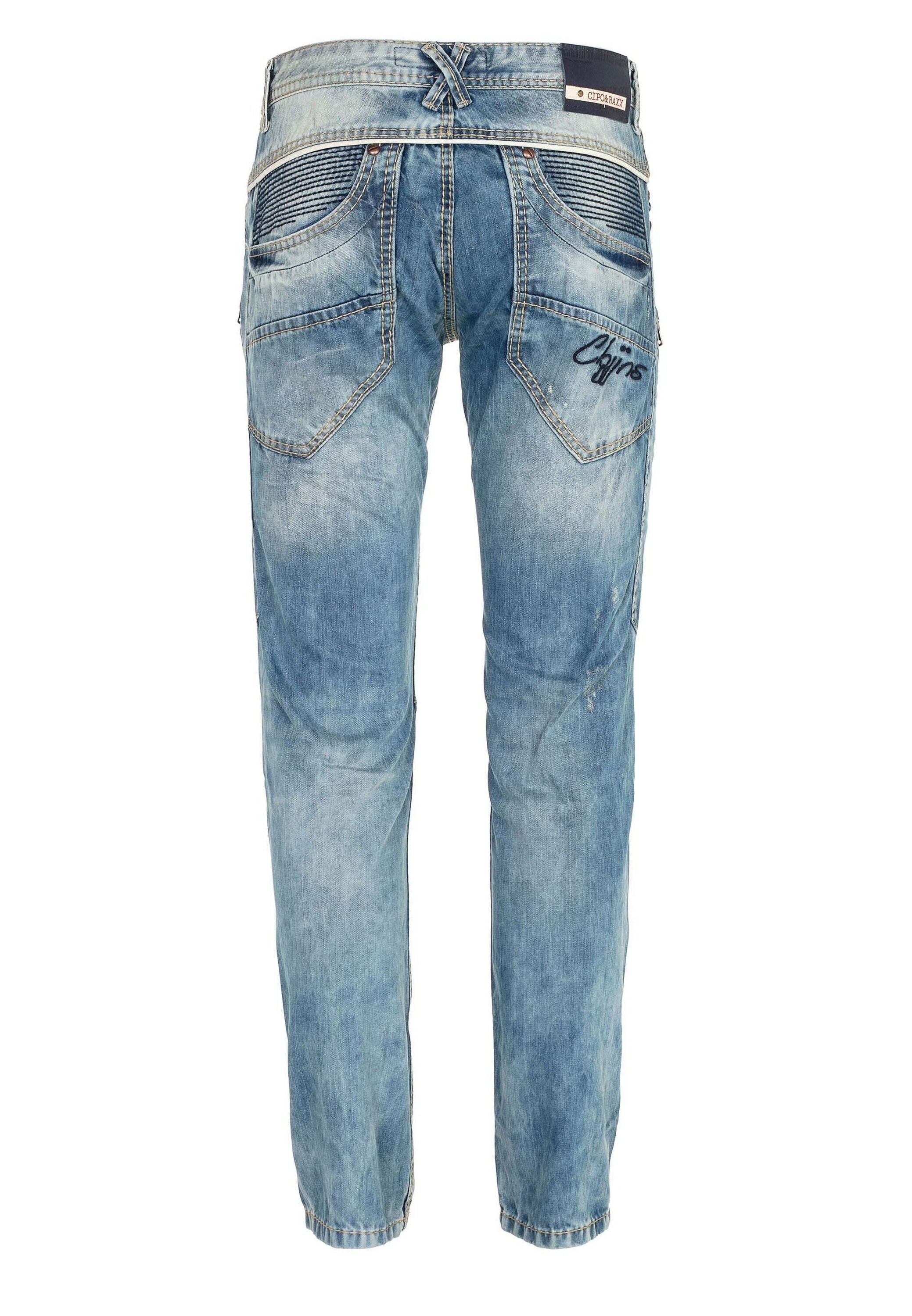 Cipo & Baxx 5-Pocket-Jeans »Jeans«, in Straight Fit, C-1150