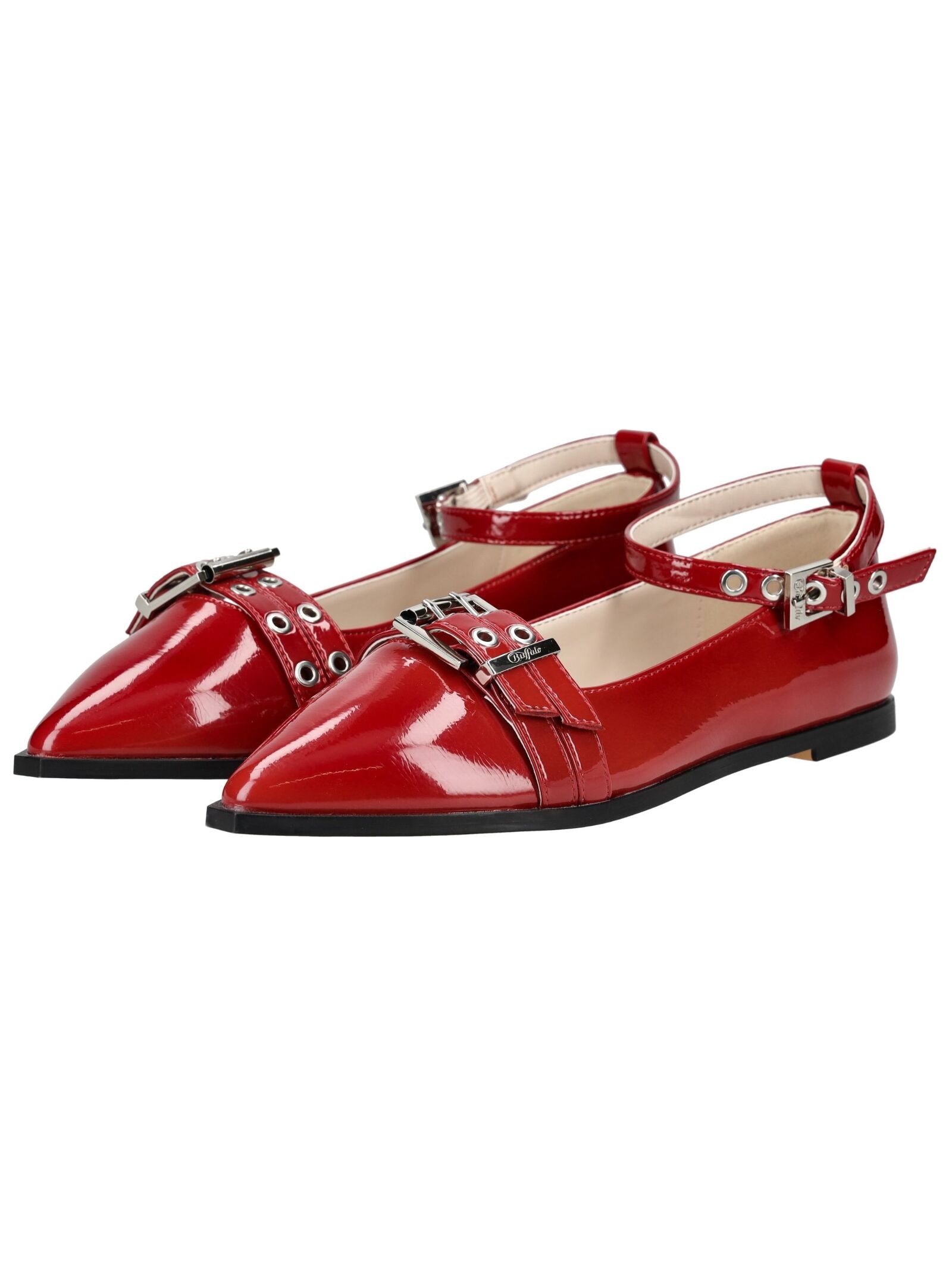 Buffalo Riemchenballerina »Buffalo Ballerinas Lederimitat«