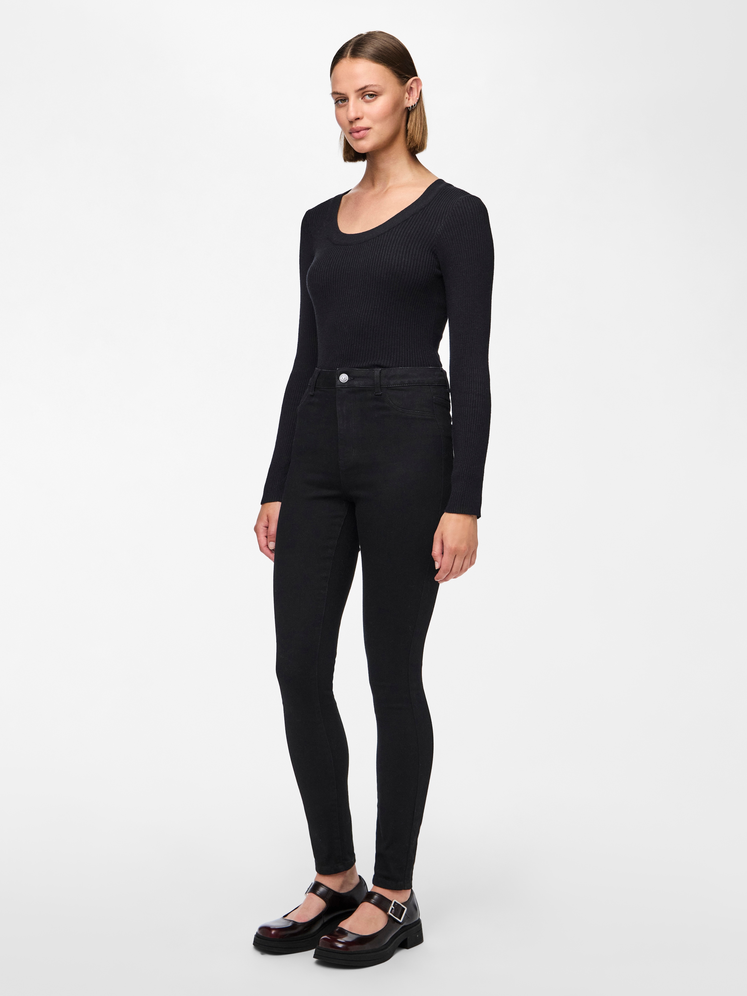 pieces Jeansjeggings »PCDEA HW SKINNY BL JEGGING NOOS«