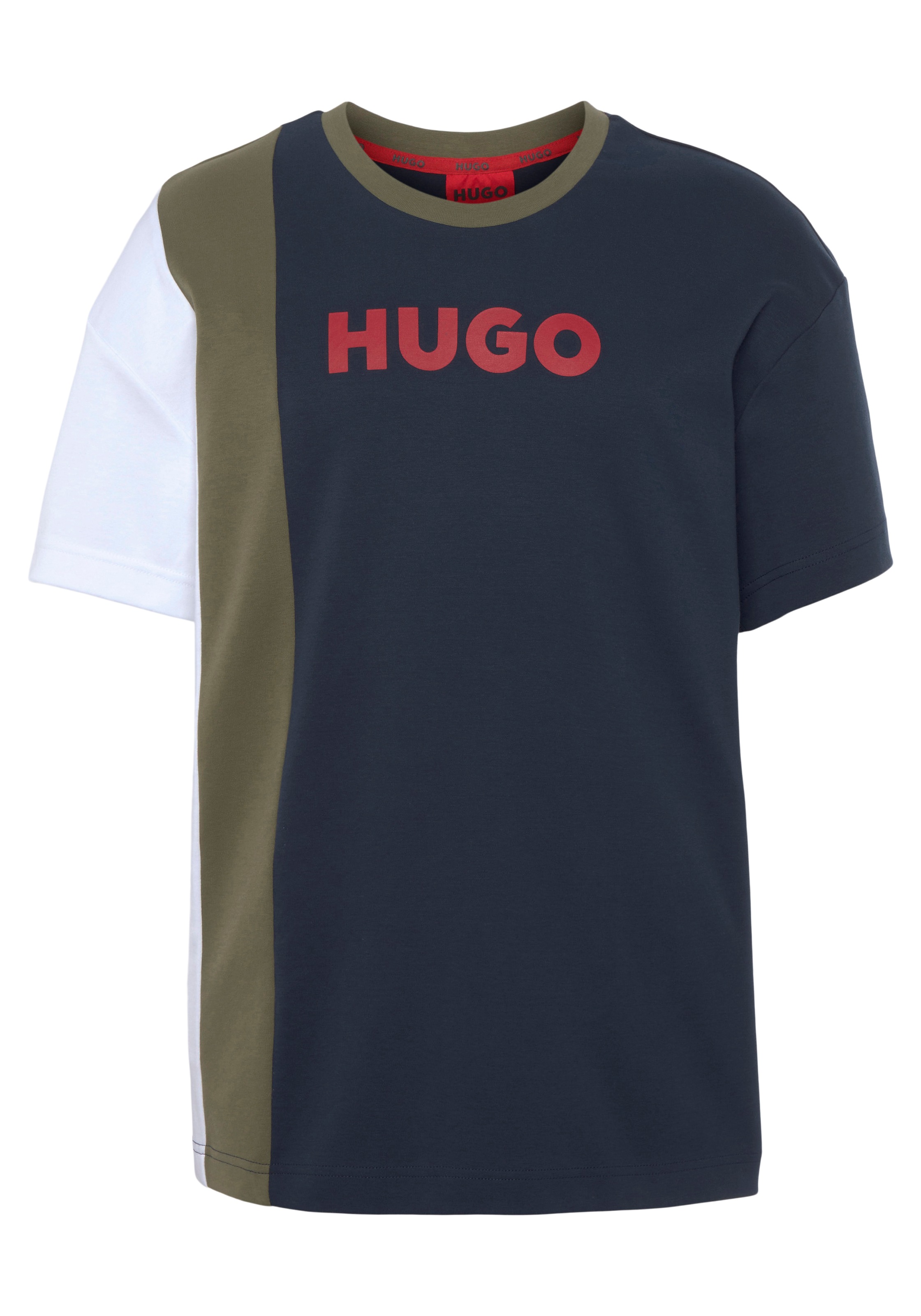 HUGO Underwear Pyjamashorts "Colorblock Short Set" günstig online kaufen