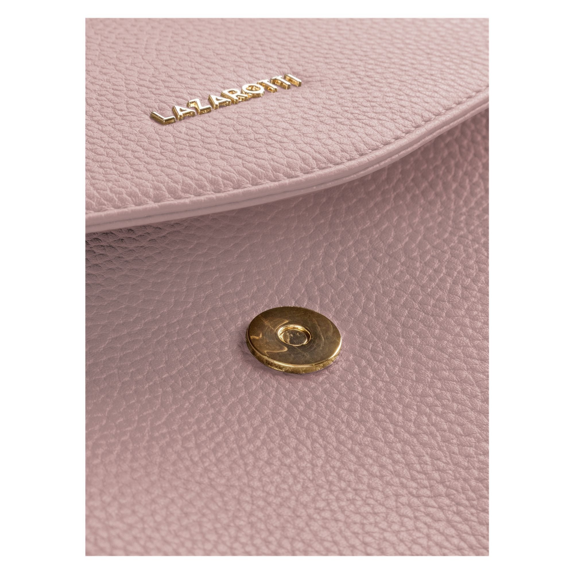 Lazarotti Umhängetasche »Bologna Leather Crossbody Umhängetasche Leder 22 cm«