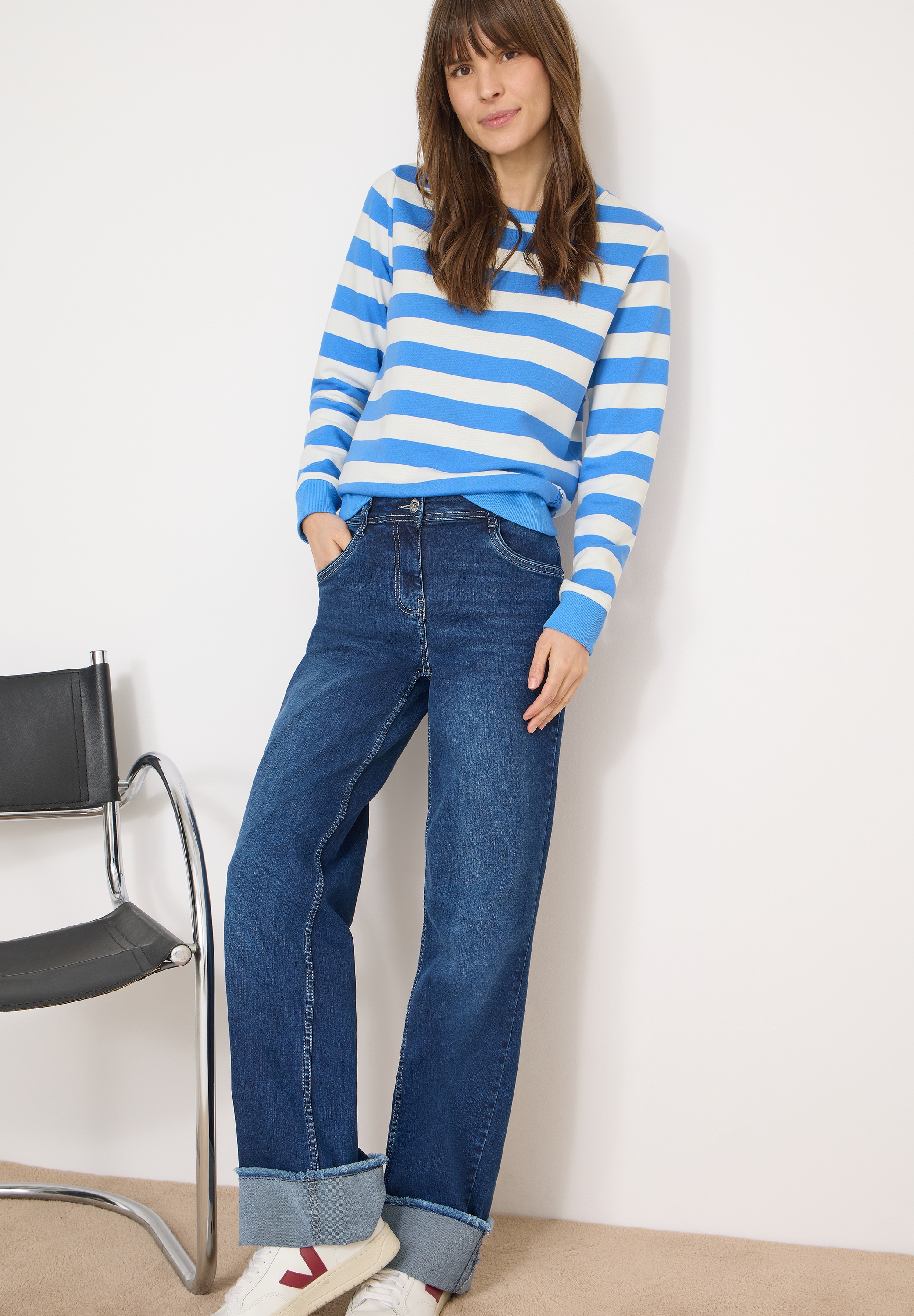 Cecil Sweatshirt , Rundhalsausschnitt
