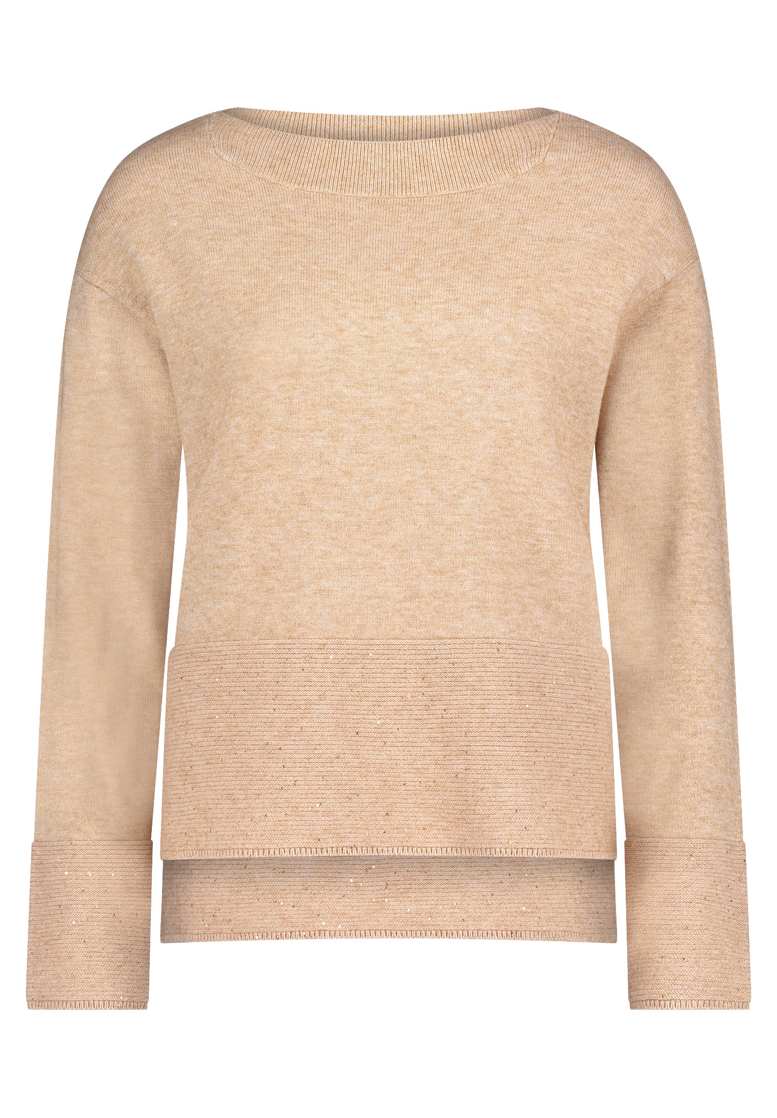 Betty Barclay Strickpullover »Betty Barclay Damen Strickpullover langarm«, (1 tlg.), Pailletten