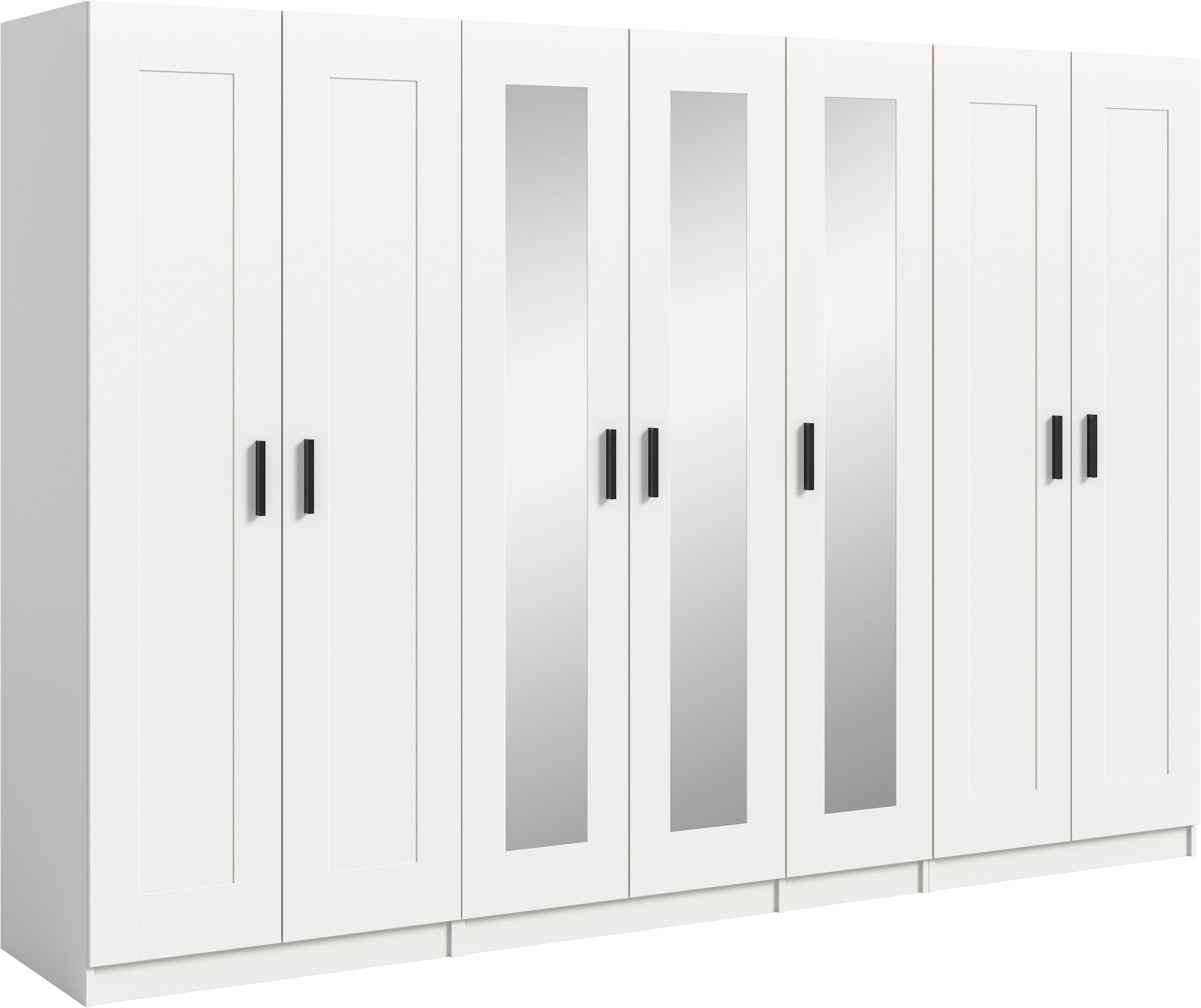Home affaire Kleiderschrank "Farmsen, Schlafzimmerschrank, Garderobe, Schra günstig online kaufen