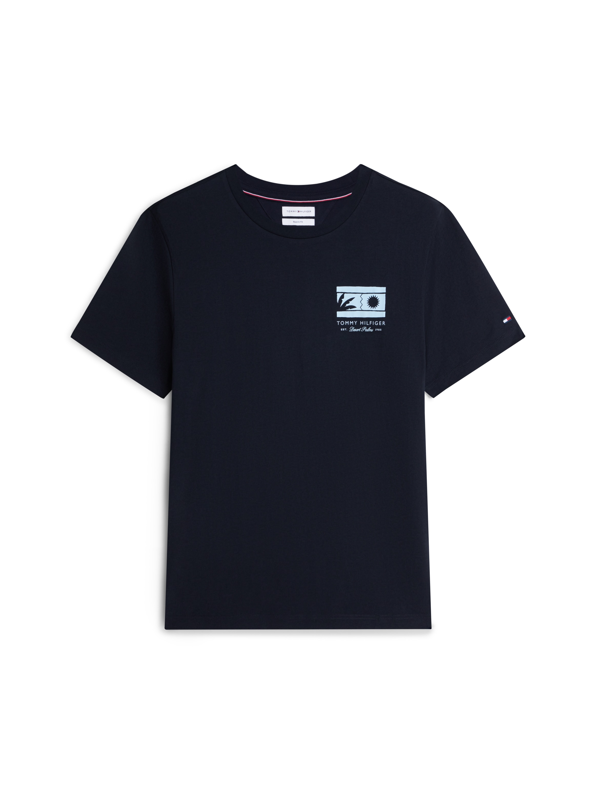Tommy Hilfiger T-Shirt »MONO SUN GRAPHIC REGULAR TEE« aus Jersey mit Logo-Grafik
