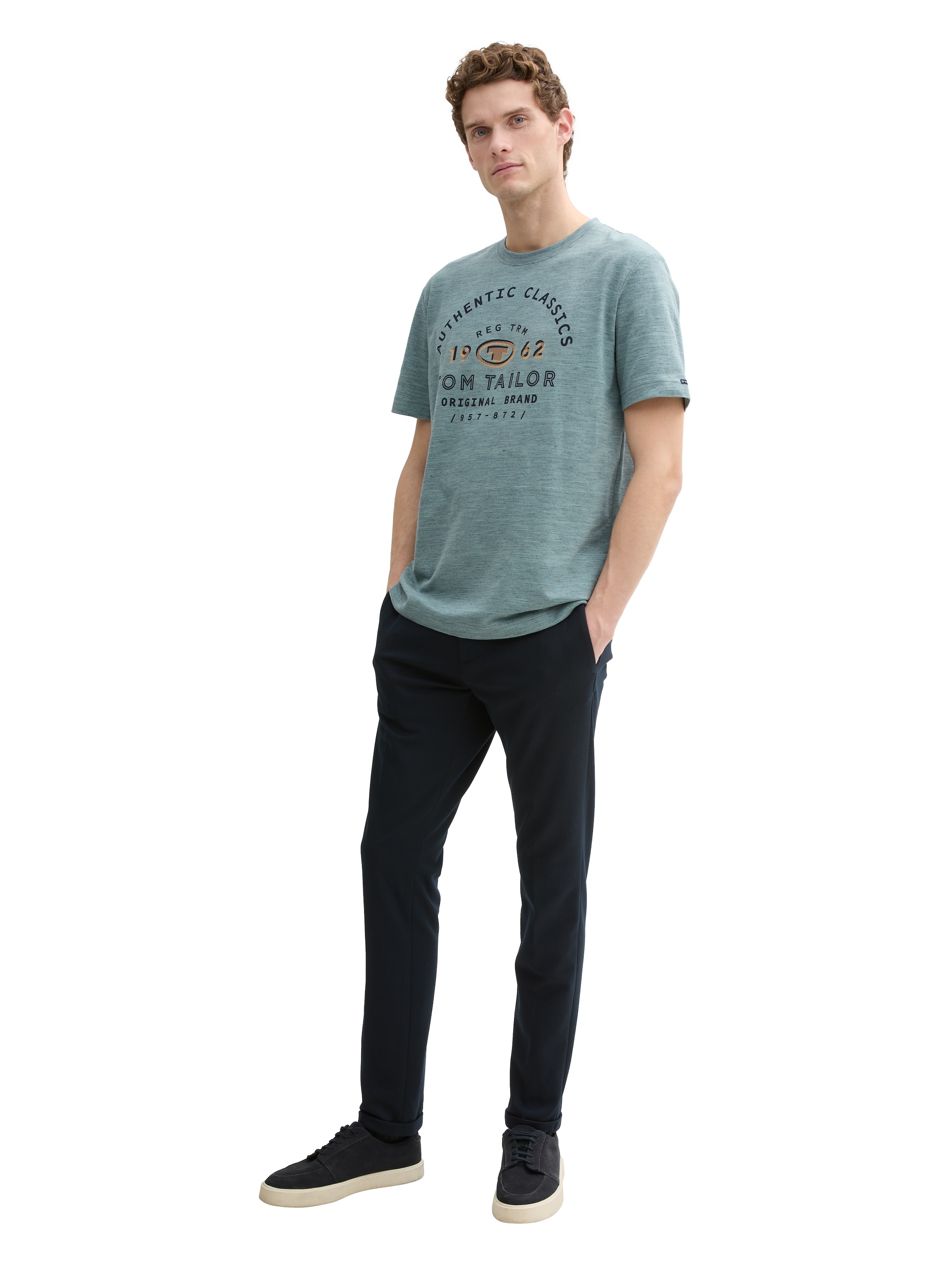 TOM TAILOR T-Shirt, mit Logo Print