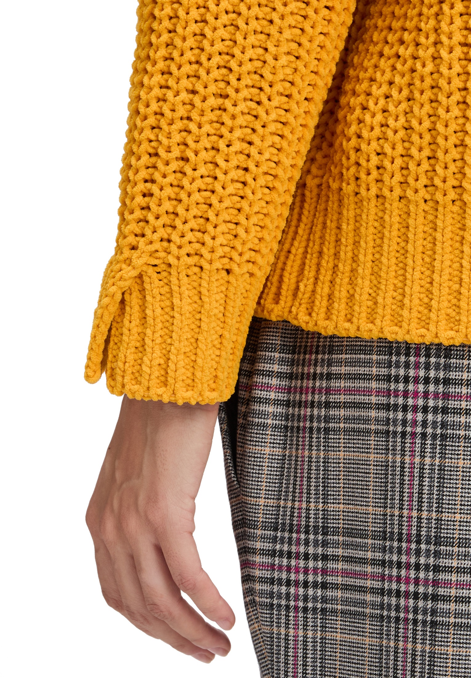 Cartoon Strickpullover »Damen mit Stehkragen« 1 Stk.