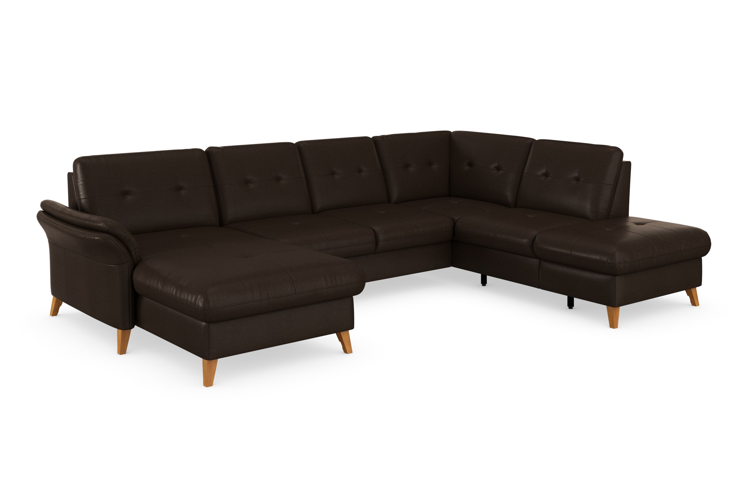 Thumbnail - sit&more Wohnlandschaft "Göteborg" inkl. Sitztiefenverstellung, wahlweise mit Bettfunktion & Bettkasten