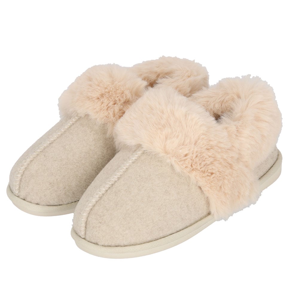 XQ Footwear Hausschuh 2 Stk. tlg. mit strapazierfähiger Gummisohle günstig online kaufen