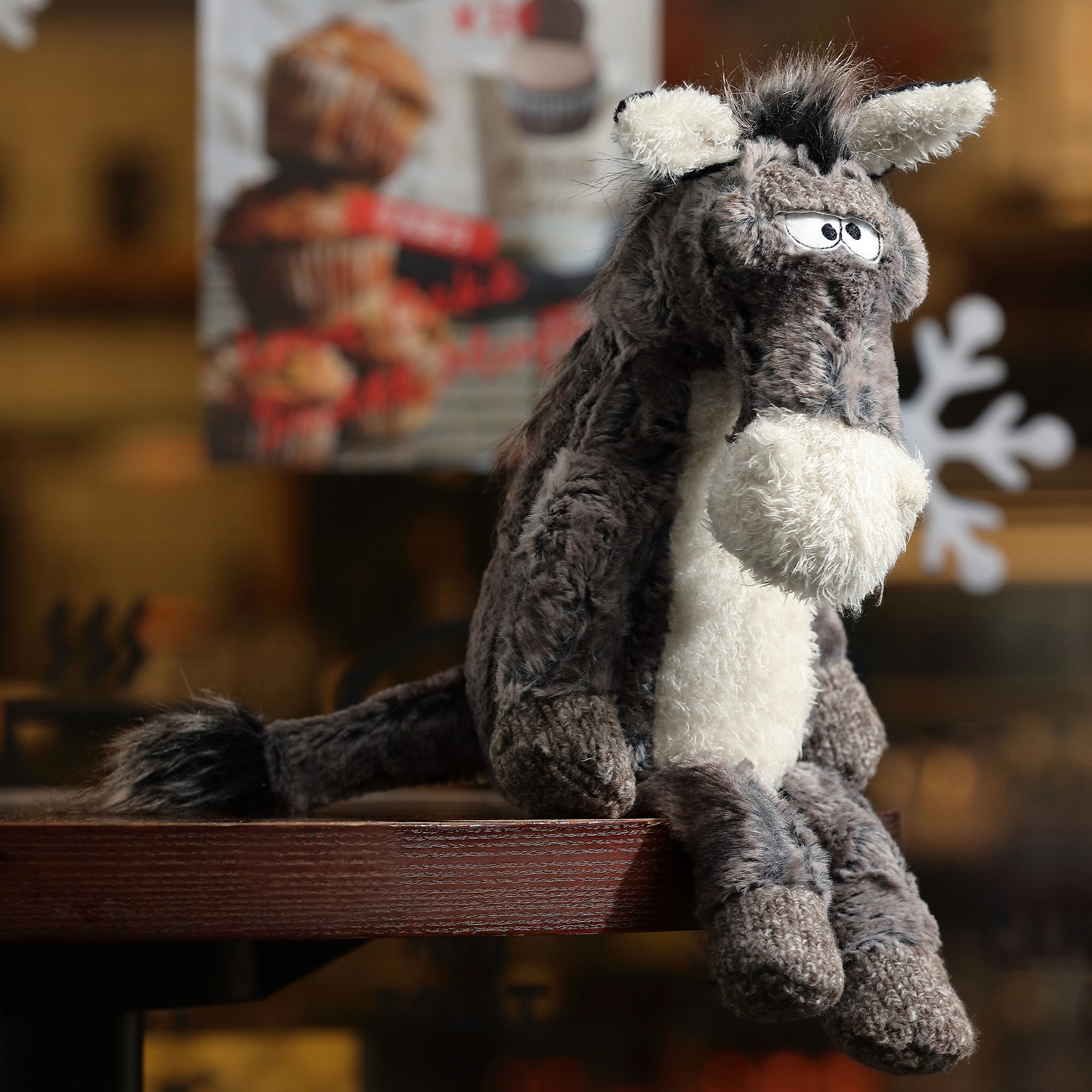 Sigikid Kuscheltier »BeastsTown - Esel, Doodle Donkey«, Made in Europe