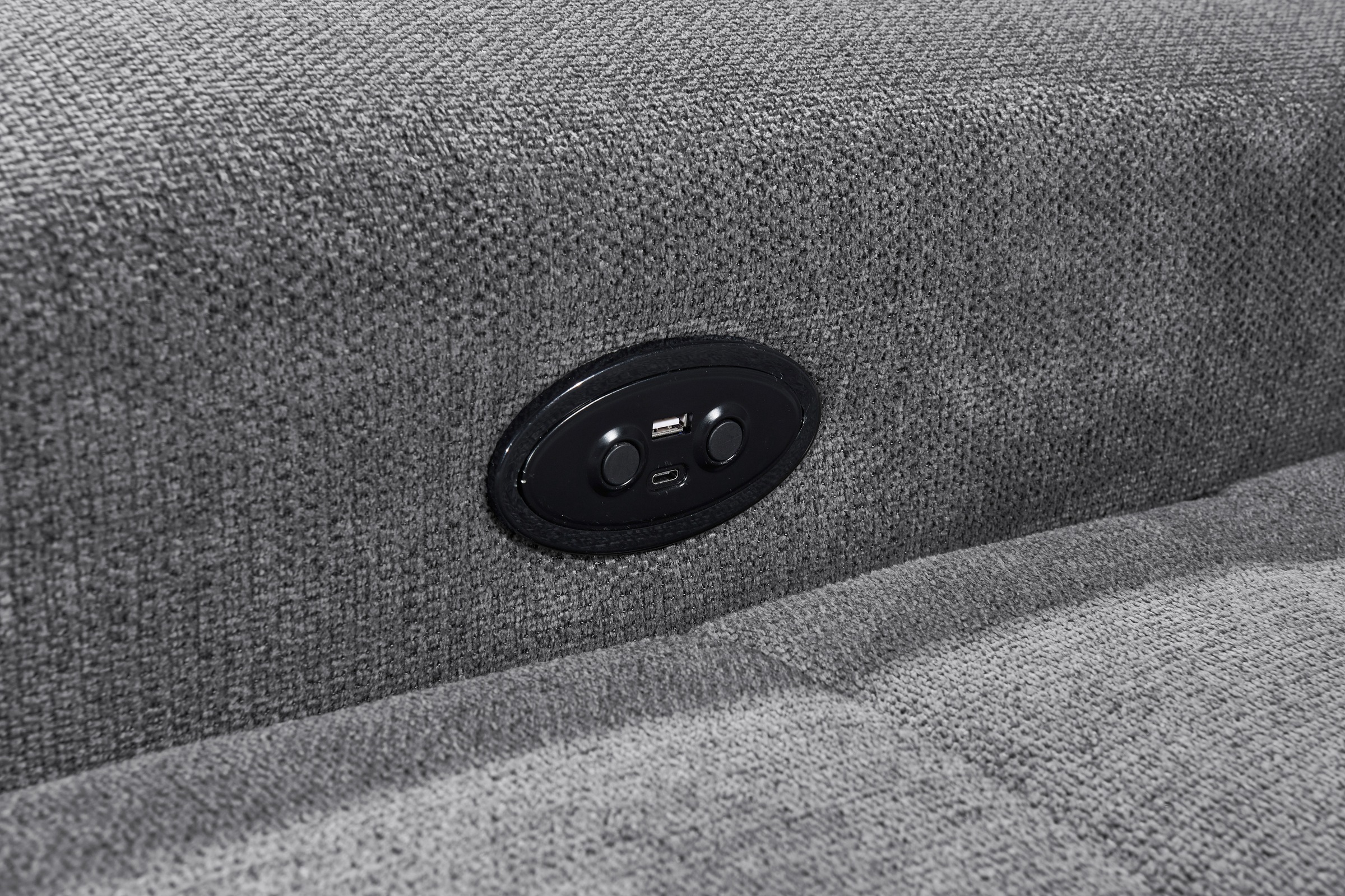 ED EXCITING DESIGN Ecksofa »Rockdale L-Form mit Bettfunktion, Bettkasten«, Kopfteilverstellung, Sitztiefenverstellung & USB-Port