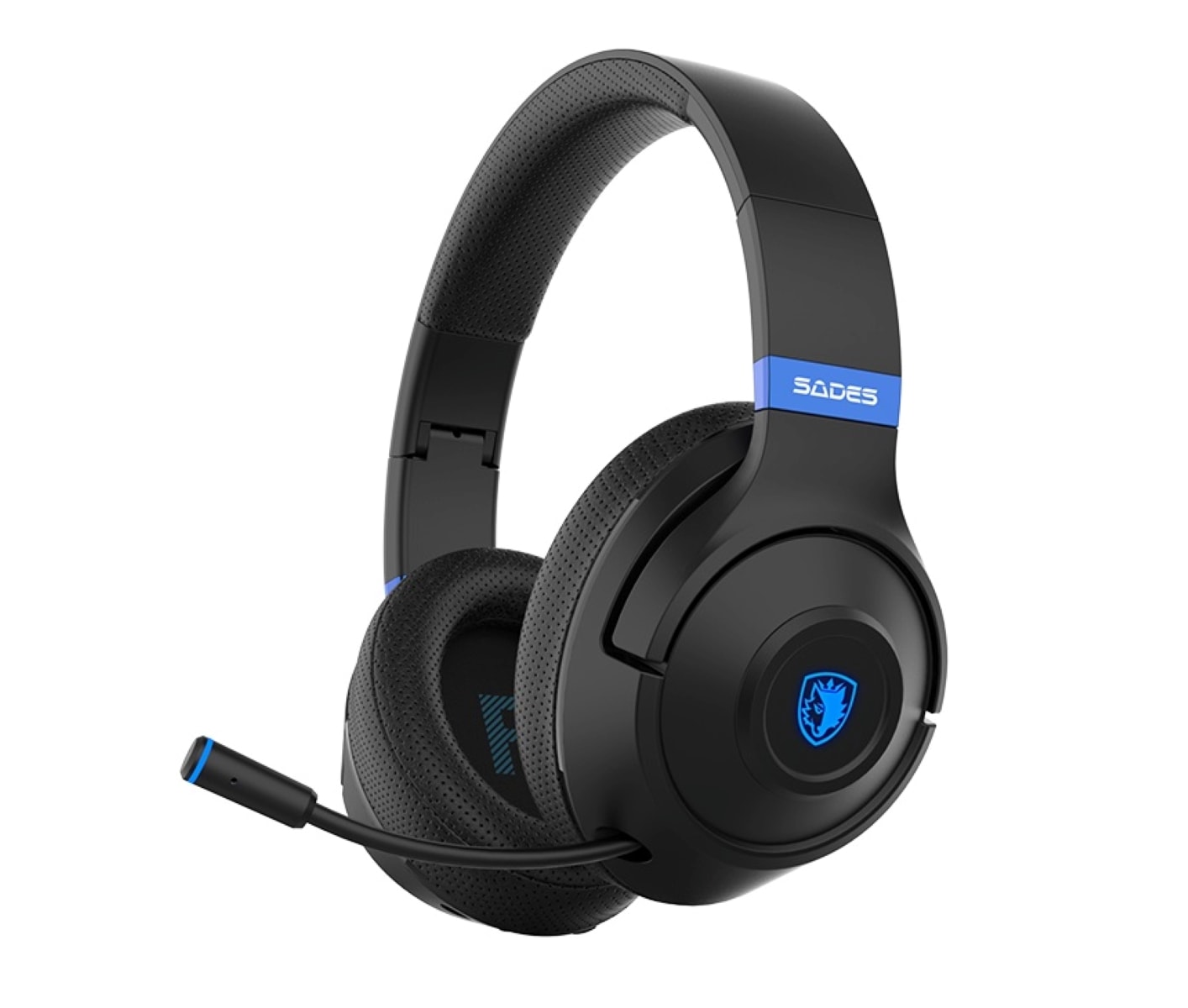 Sades mm BAUR Gaming-Headset | Bluetooth Ear, »Whisper kabellos, Over SA-205«, 5.3, 3,5 Stereo,
