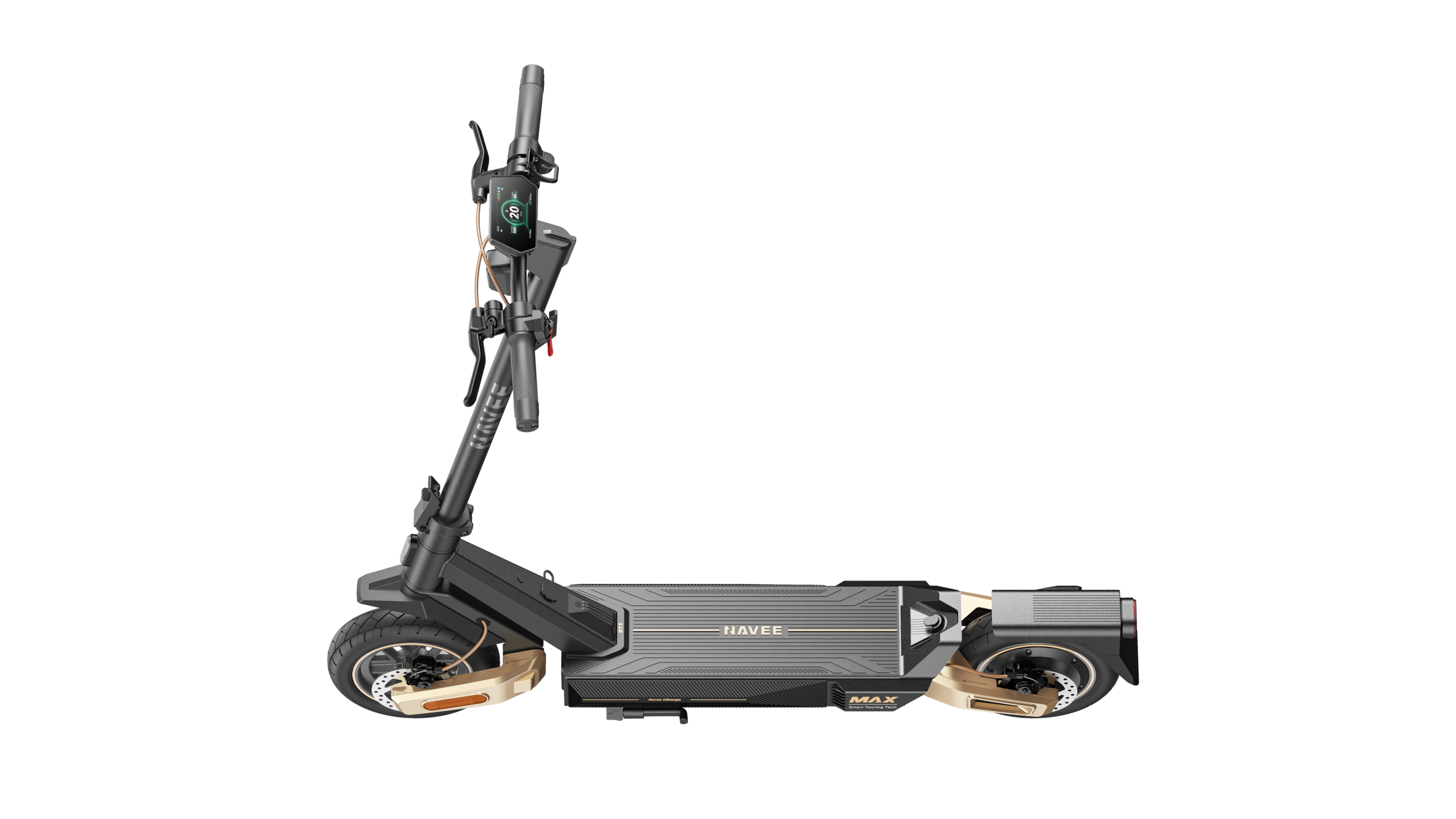 NAVEE E-Scooter »NAVEE ST5 Max DE« 20 km/h 90 km Apple Find My, NAVEE App, TCS, IPX6, Blinker, TFT-Display