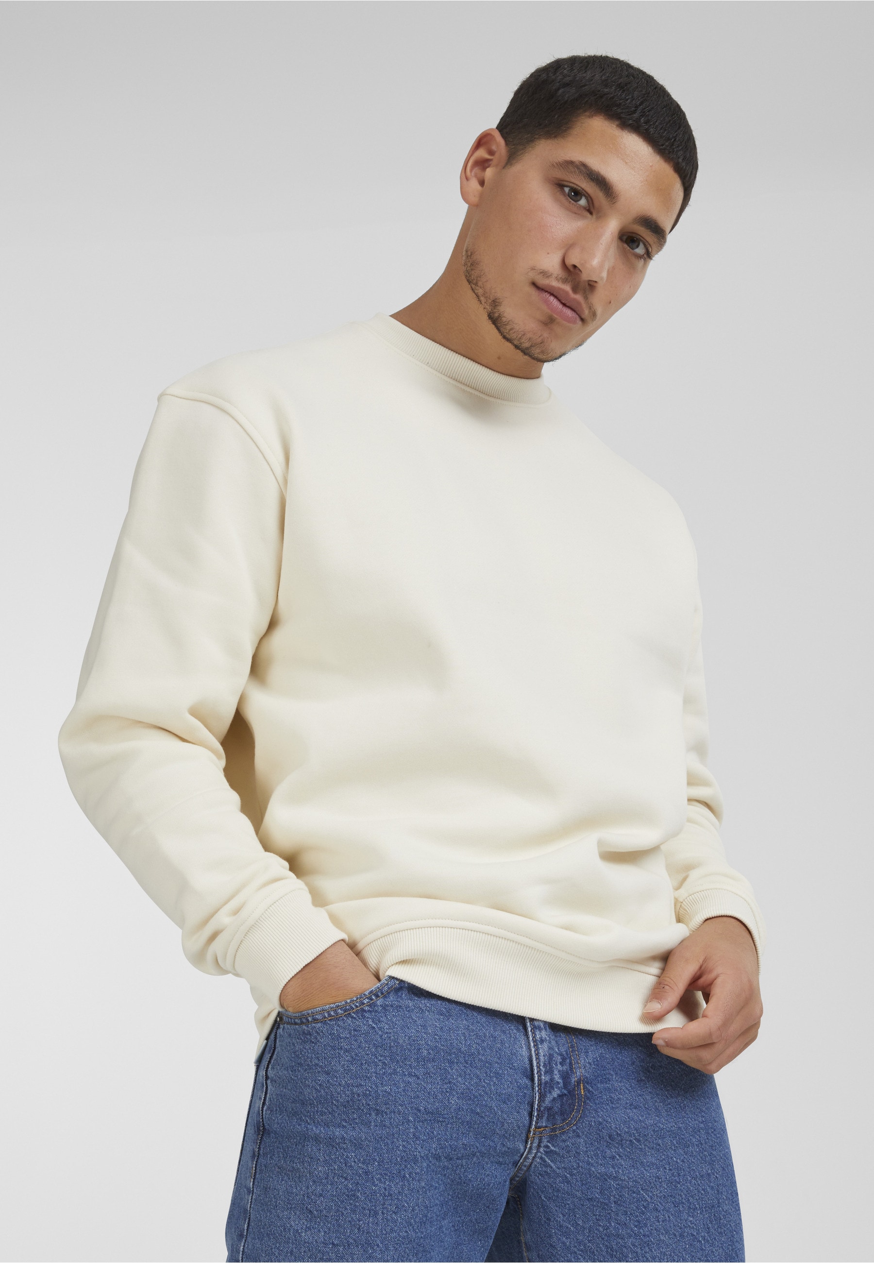 URBAN CLASSICS Sweatshirt »Urban Classics Herren Crewneck Sweatshirt«, 1 Stk.
