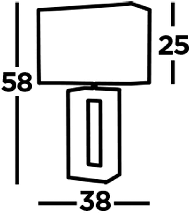 Searchlight Tischleuchte »Mirror Table Lamp - Smoked Mirrored Glass & Black Faux Silk« E27 1 Stk.