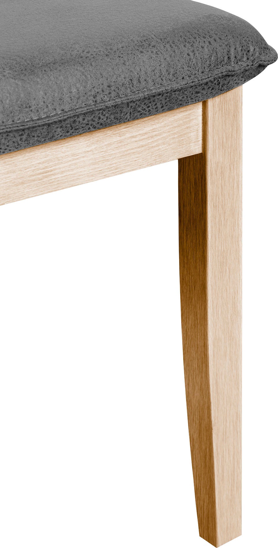 OTTO home Eckbankgruppe »Beluna + Cross Essecke Sitzgruppe Eckbank Küchenbank« Set, Eckbank, 2 Stühle und Tisch, 4 tlg. Sitzgruppe Esszimmer Stühle Tisch und Bank bequem gepolstert