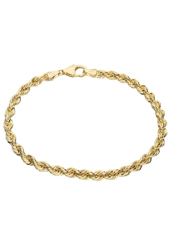 Armband »Kordelkette, hohl, Gold 585«