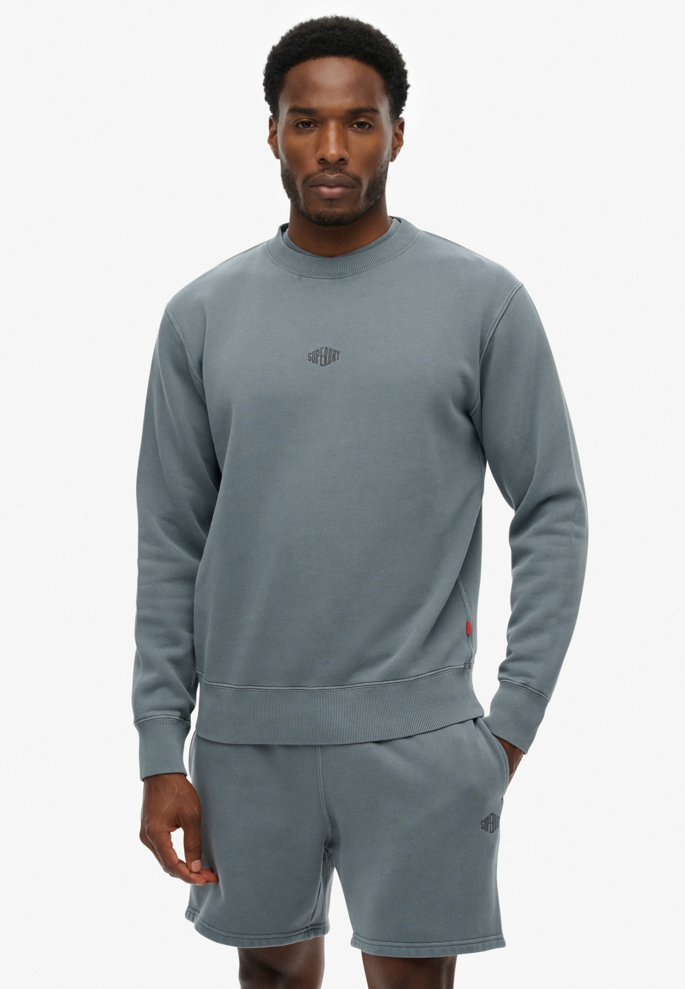 Superdry Sweatshirt "MICRO LOGO CREW", mit Micro-Marken-Logo günstig online kaufen