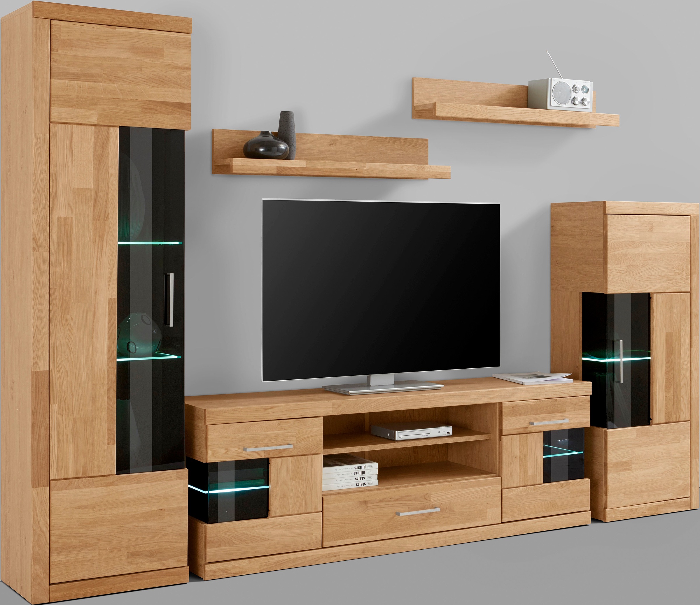 OTTO home Wohnwand "Ribe Wohnwand Set-5 St." Set, 5 Stk. tlg. günstig online kaufen