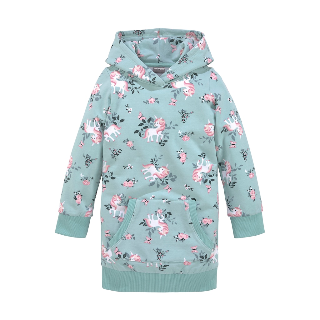 KIDSWORLD Sweatkleid »Einhorn«