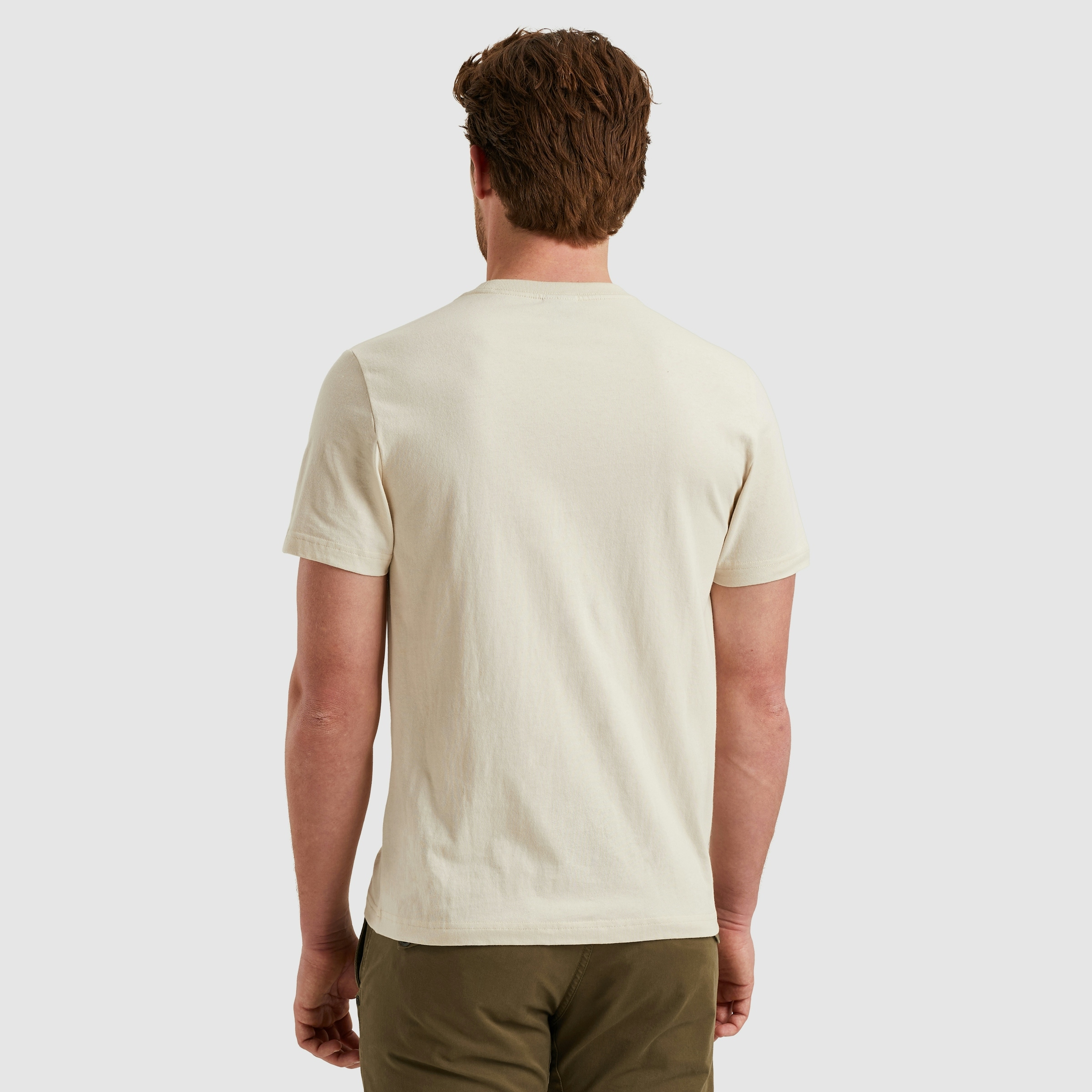 PME LEGEND T-Shirt »Short sleeve r-neck open end jersey«, mit Logo-Print