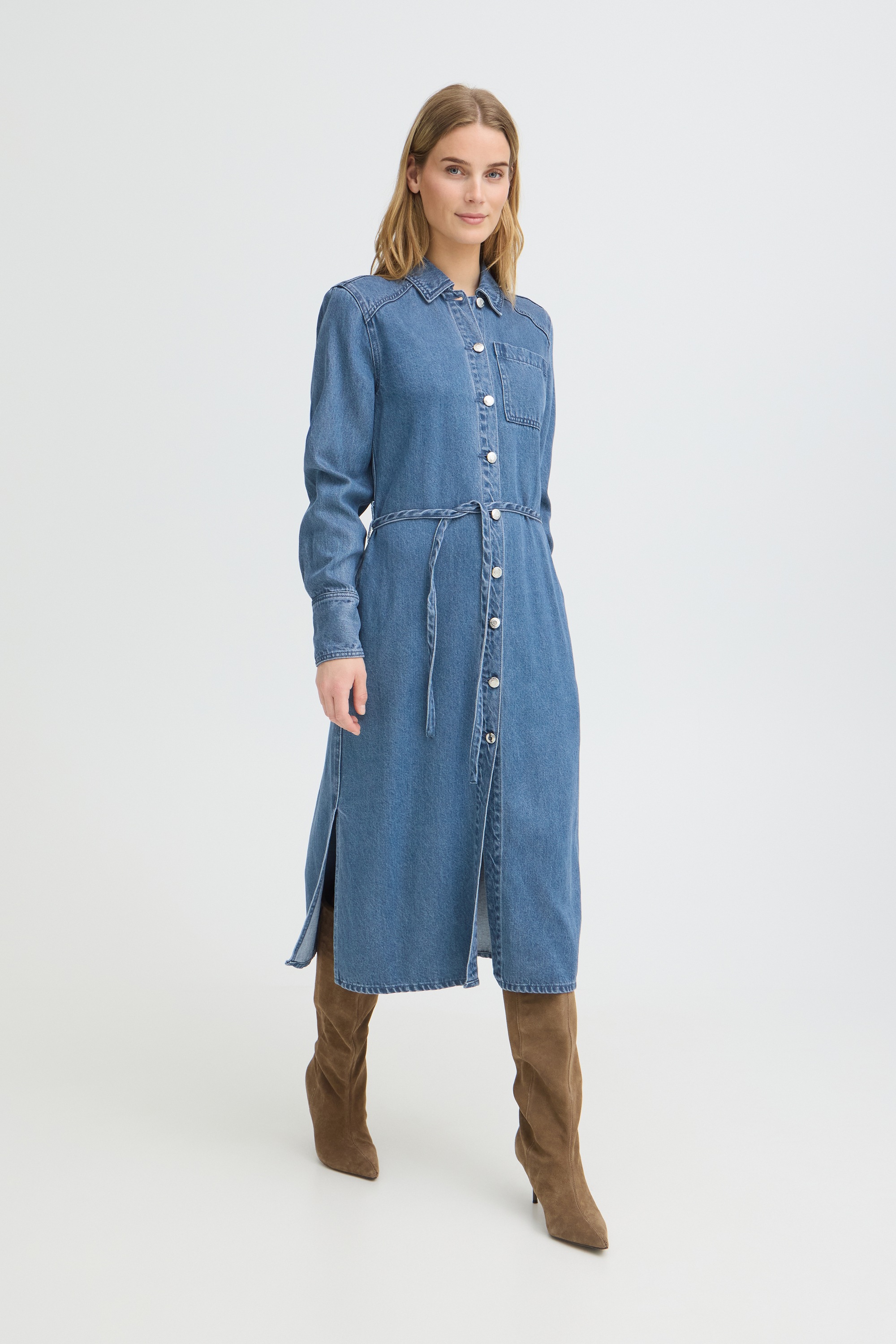 Pulz Jeans Jeanskleid »Damen Denimkleid PZDORI«