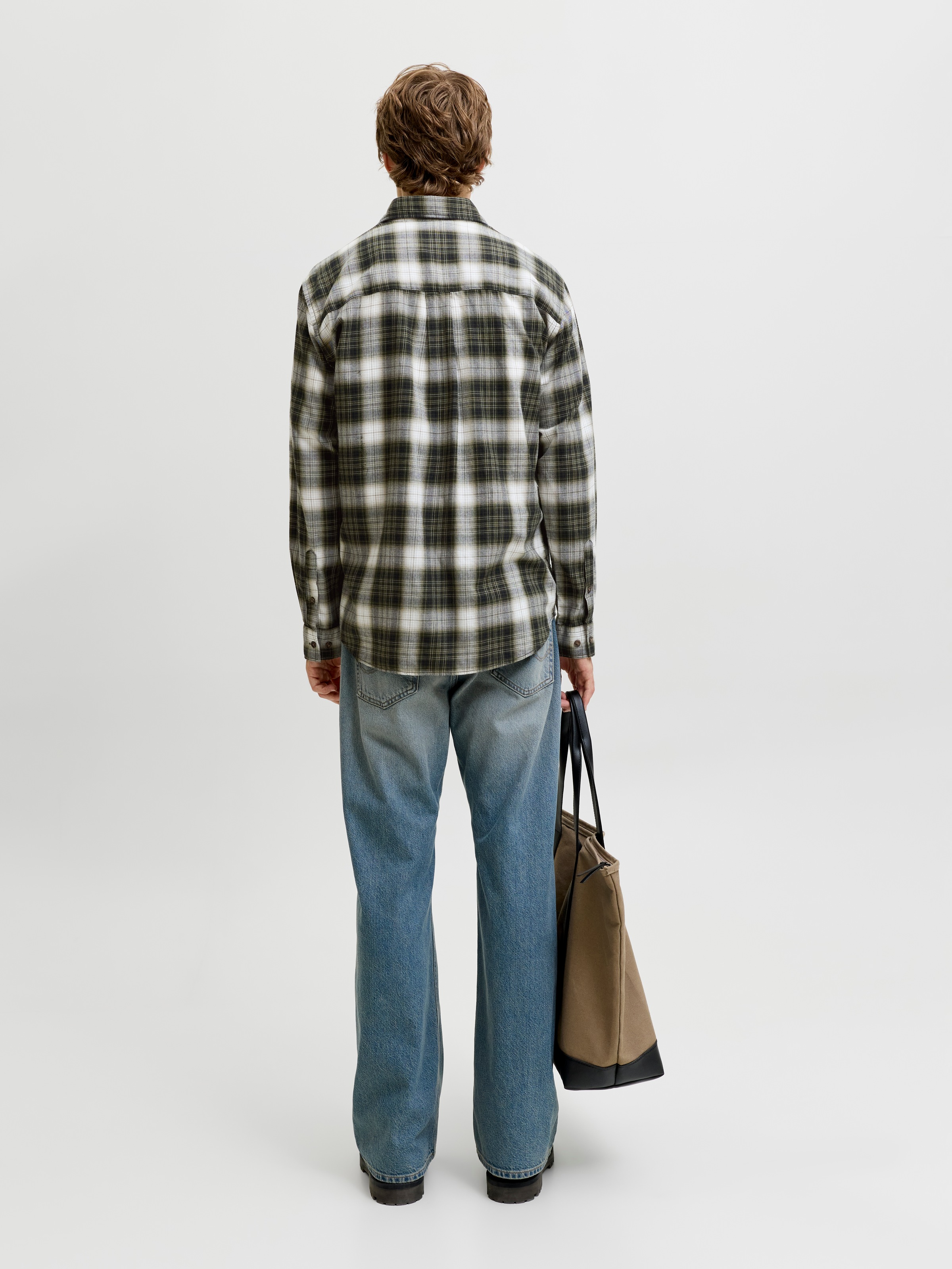 Jack & Jones Langarmhemd »JJJAMES FLANNEL SHIRT L/S« Baumwolle, regular fit