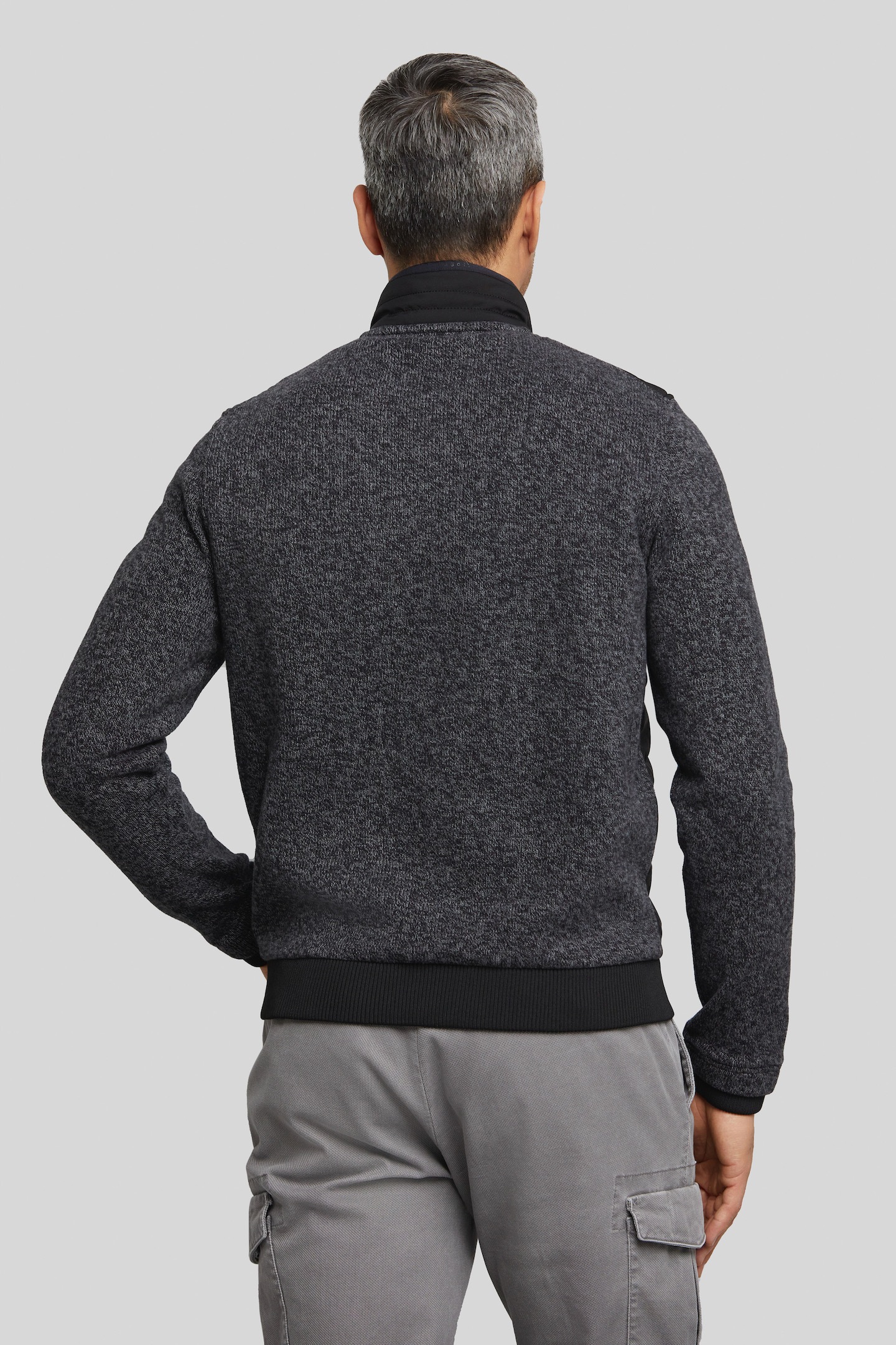 bugatti Sweatjacke, mit Brusttasche