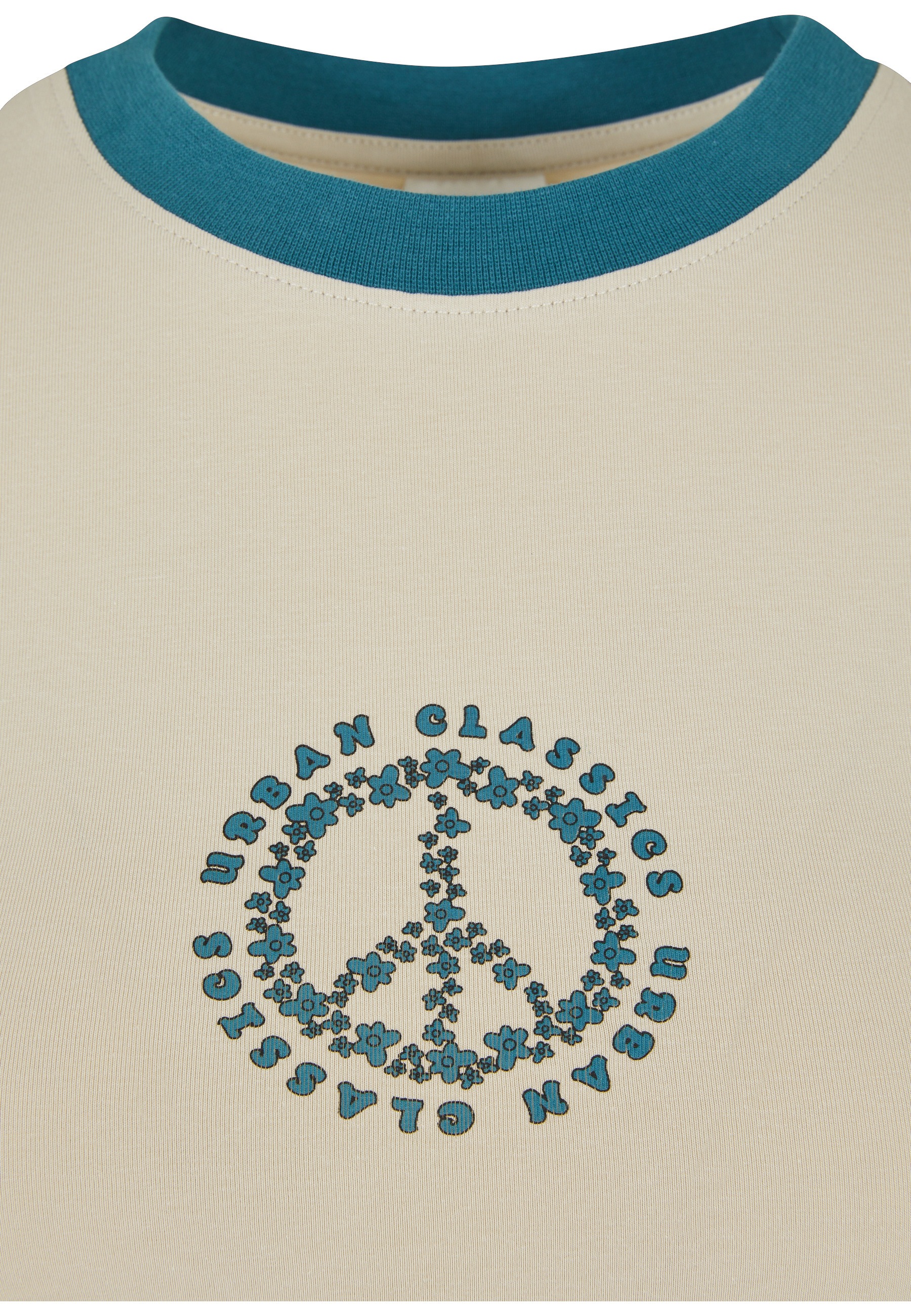 URBAN CLASSICS T-Shirt »Urban Classics Damen Ladies Stretch Jersey Cropped Tee« 1 Stk.