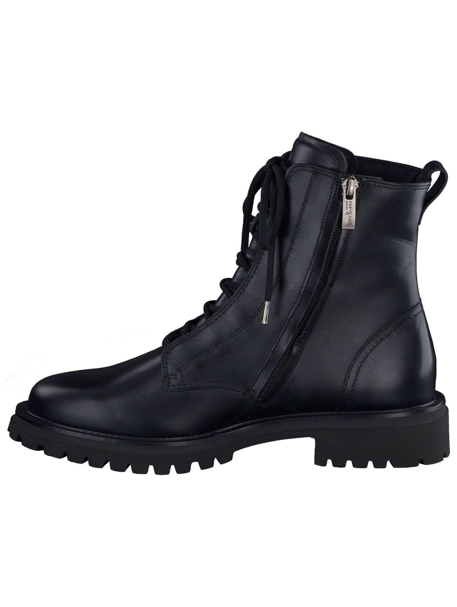 Paul Green Schnürstiefelette "Paul Green Stiefelette Glattleder" günstig online kaufen