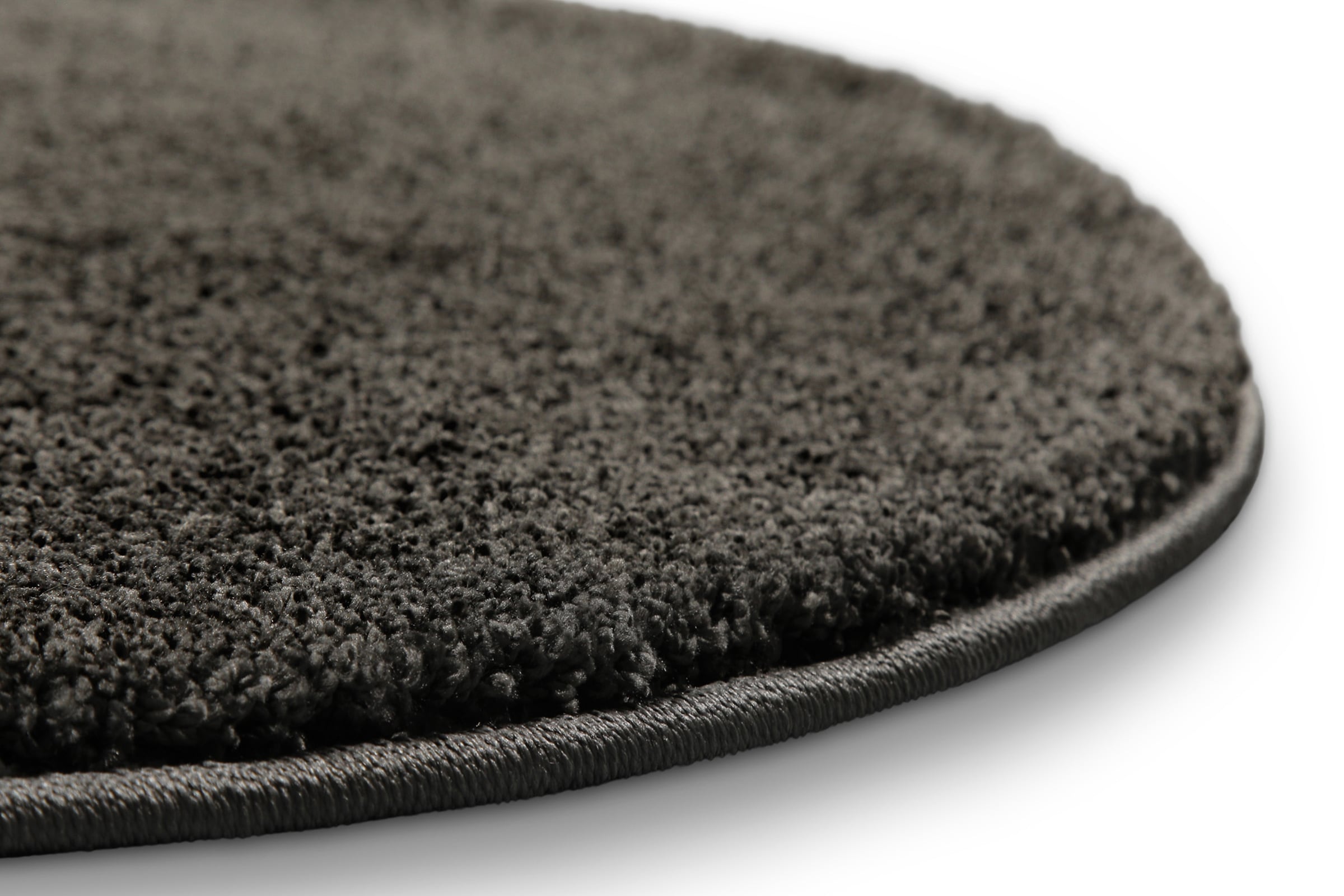 Wecon home Basics Hochflor-Teppich »Nova«, rund, 25 mm Höhe, Shaggy, gewebt, robust, Wohnzimmer, Schlafzimmer