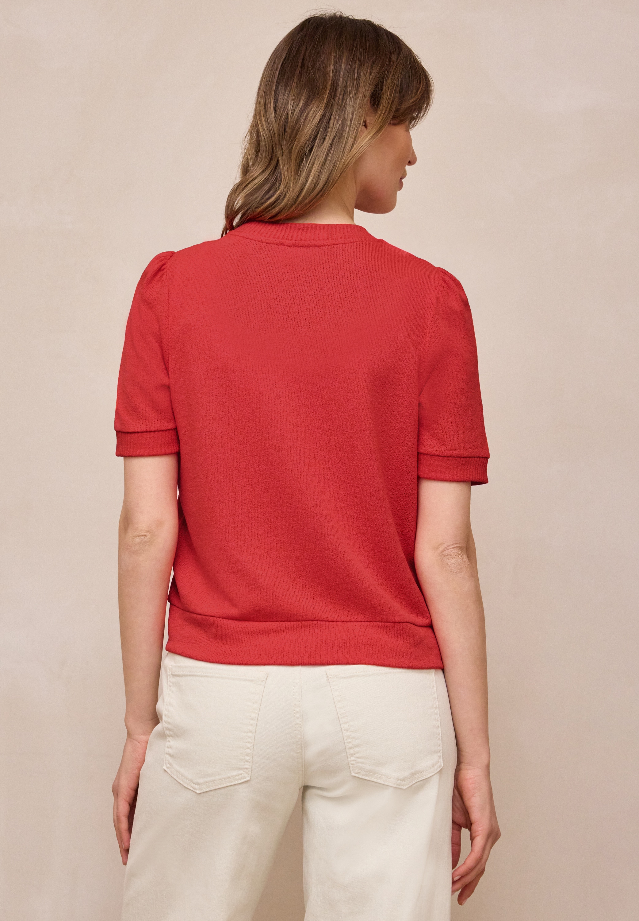 STREET ONE STUDIO Strickjacke mit Knopfleiste