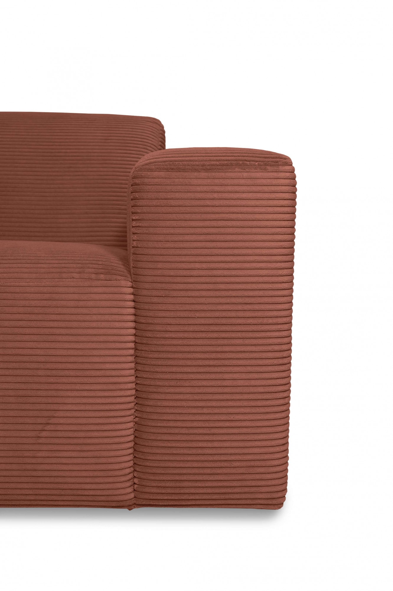 INOSIGN Ecksofa »Koa,228cm, L-Form, Modulsofa, Webstoff, Cord«, Designsofa in Cord, weicher Lounge-Sitzkomfort