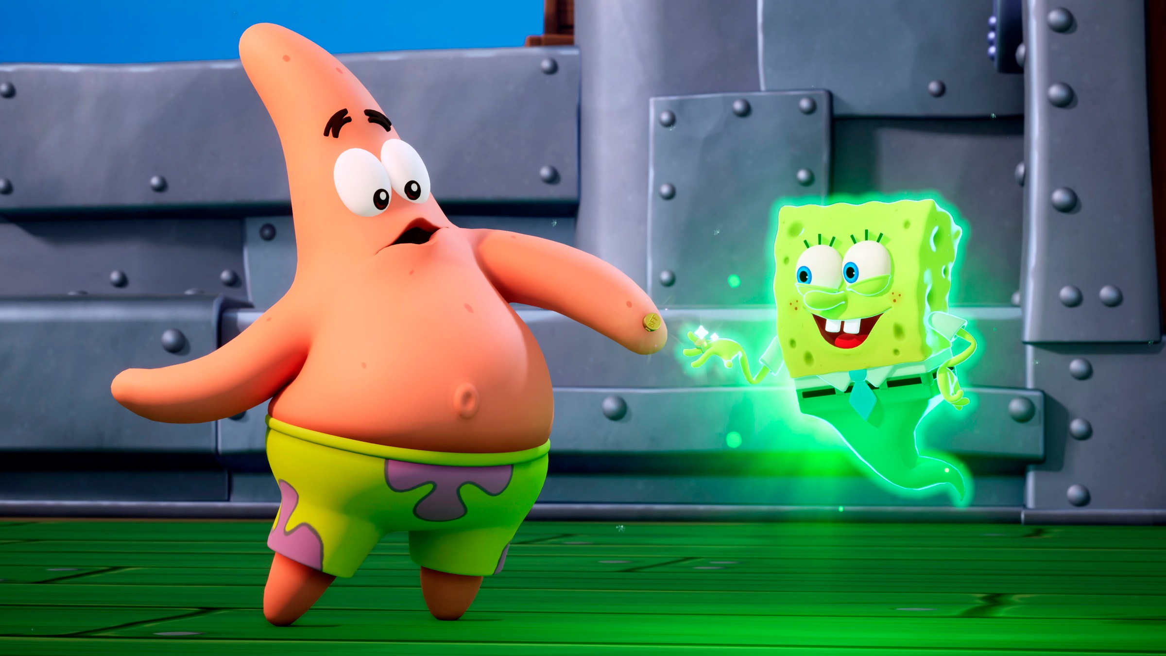 THQ Nordic Spielesoftware »SpongeBob Schwammkopf: Giganten der Gezeiten«, Nintendo Switch 2