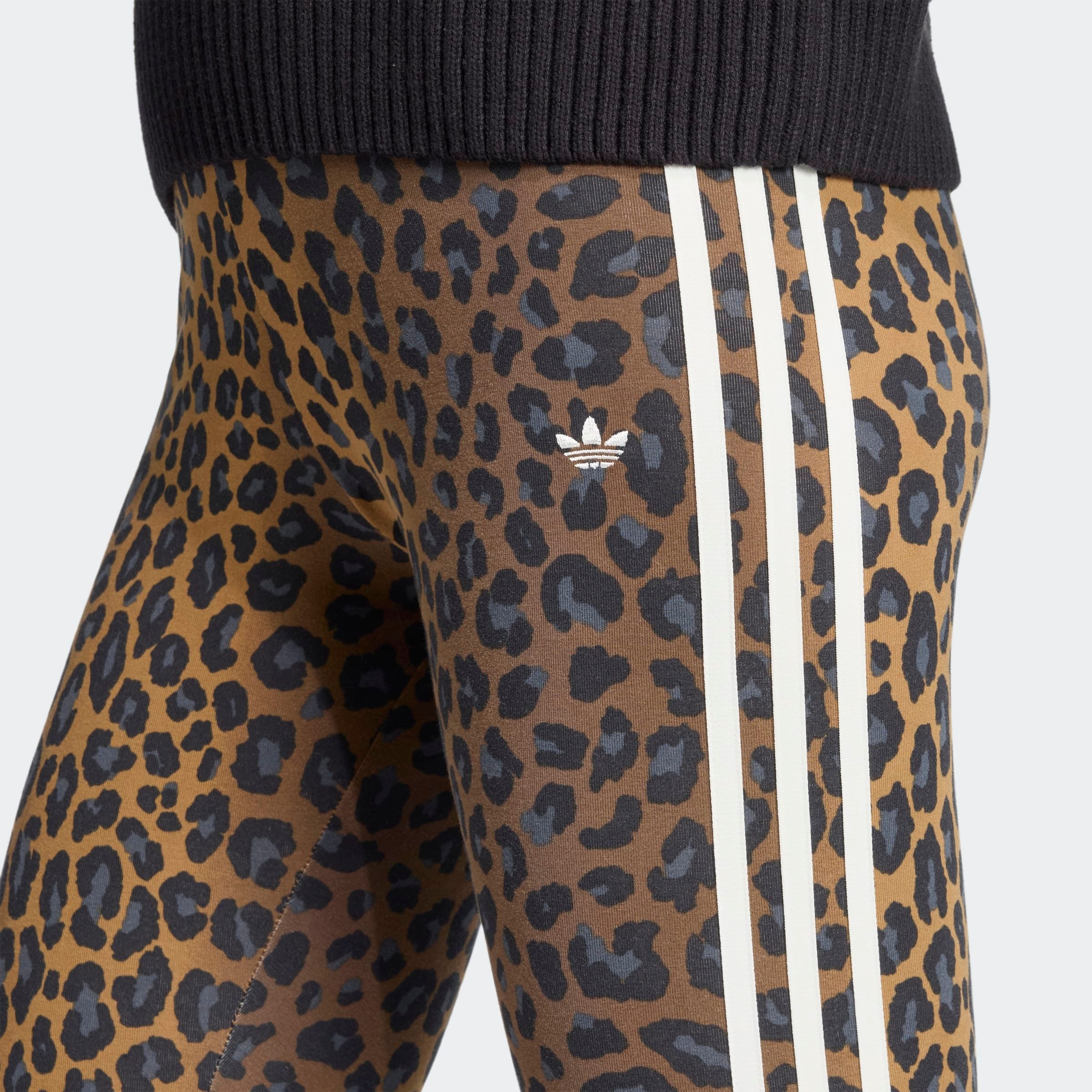 adidas Originals Leggings »LEGGING«, (1 tlg.), 3-Streifen Leo Print Leggings