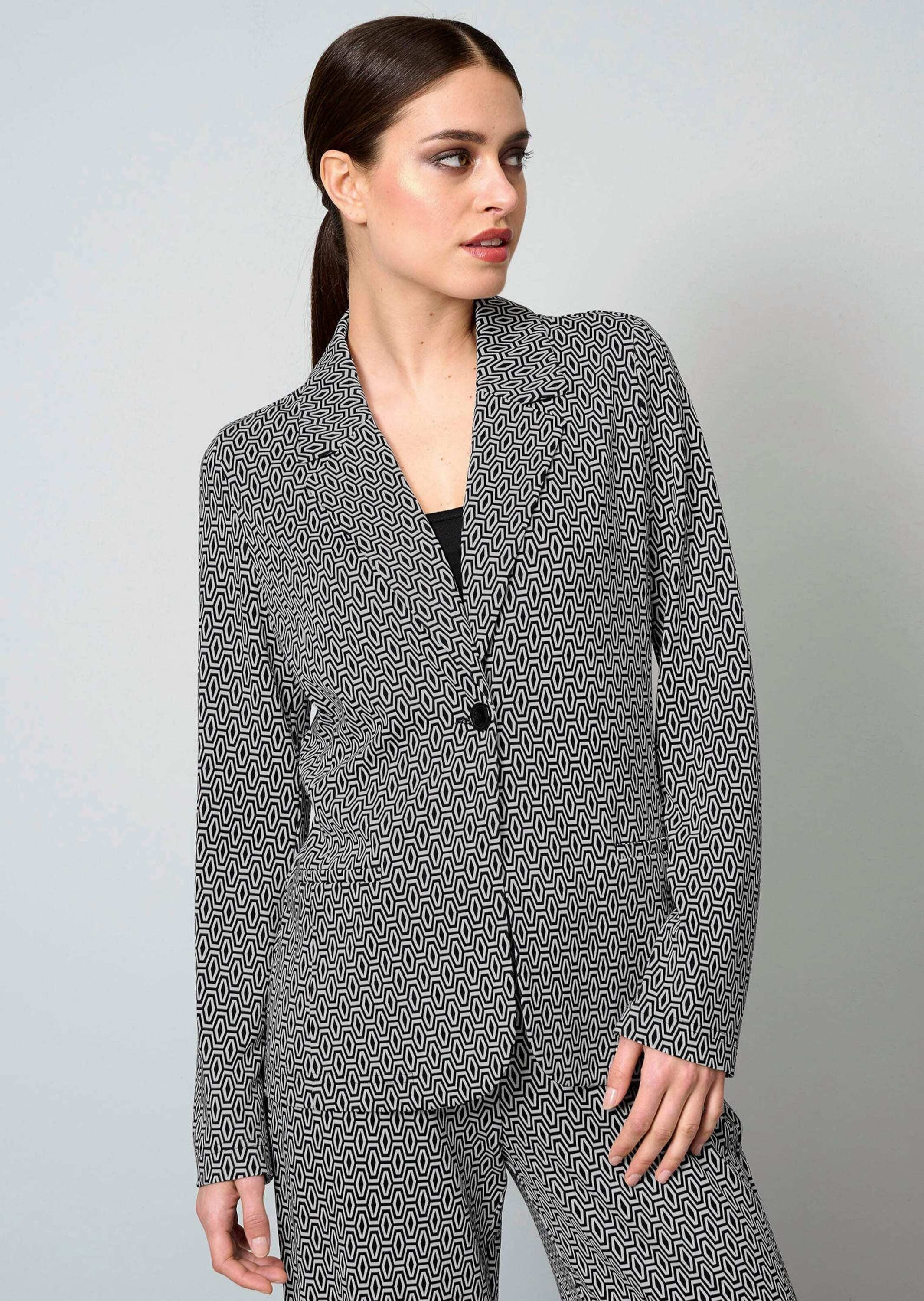 Alba Moda Jackenblazer »Blazer Blazer mit grafischem Print«