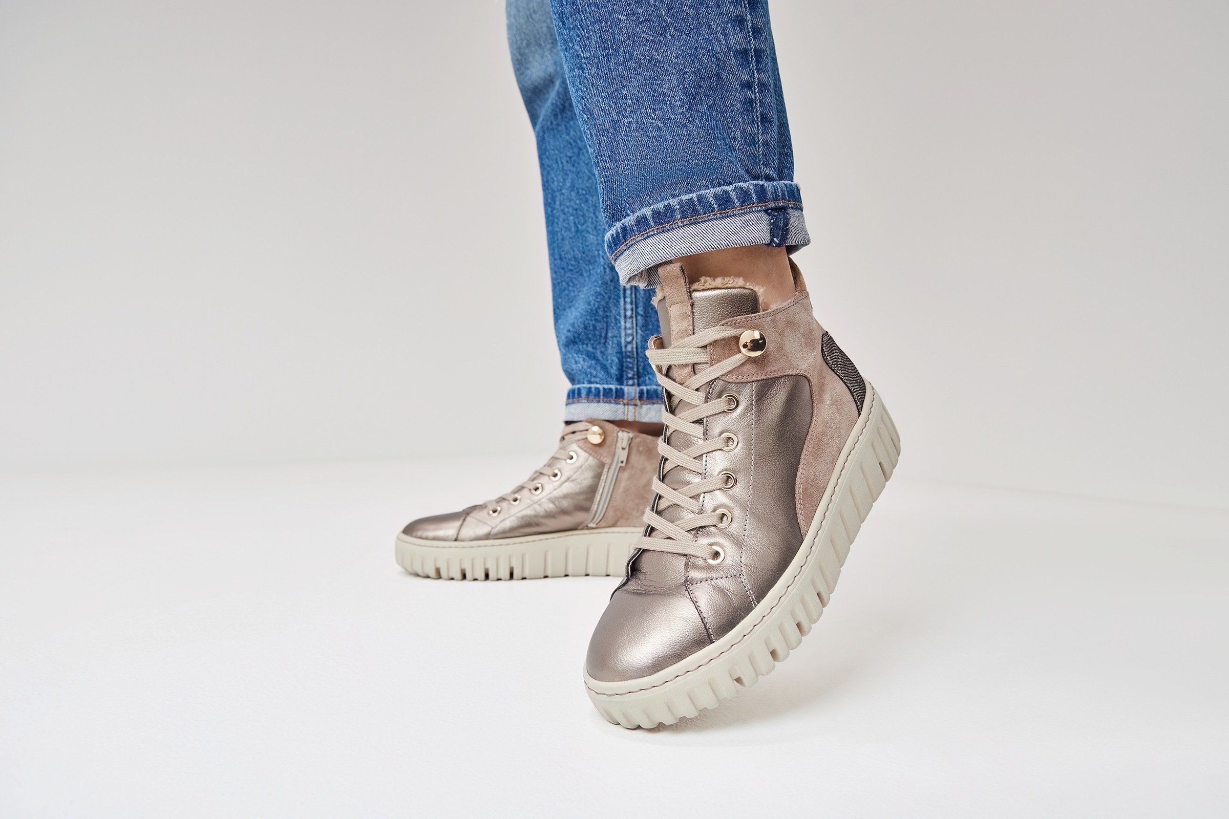 Waldläufer Stiefelette "H-Livia", Schnürboots, Komfort-Stiefelette in Beque günstig online kaufen