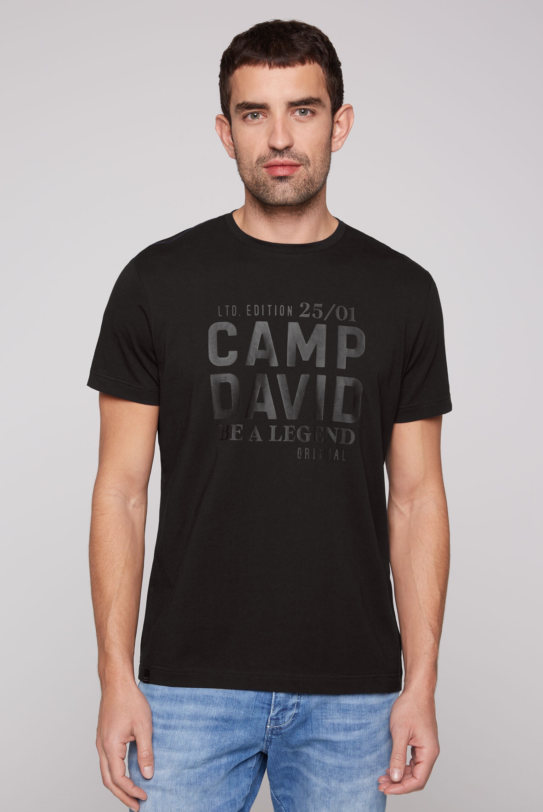 CAMP DAVID Rundhalsshirt, aus Baumwolle ▷ bestellen | BAUR