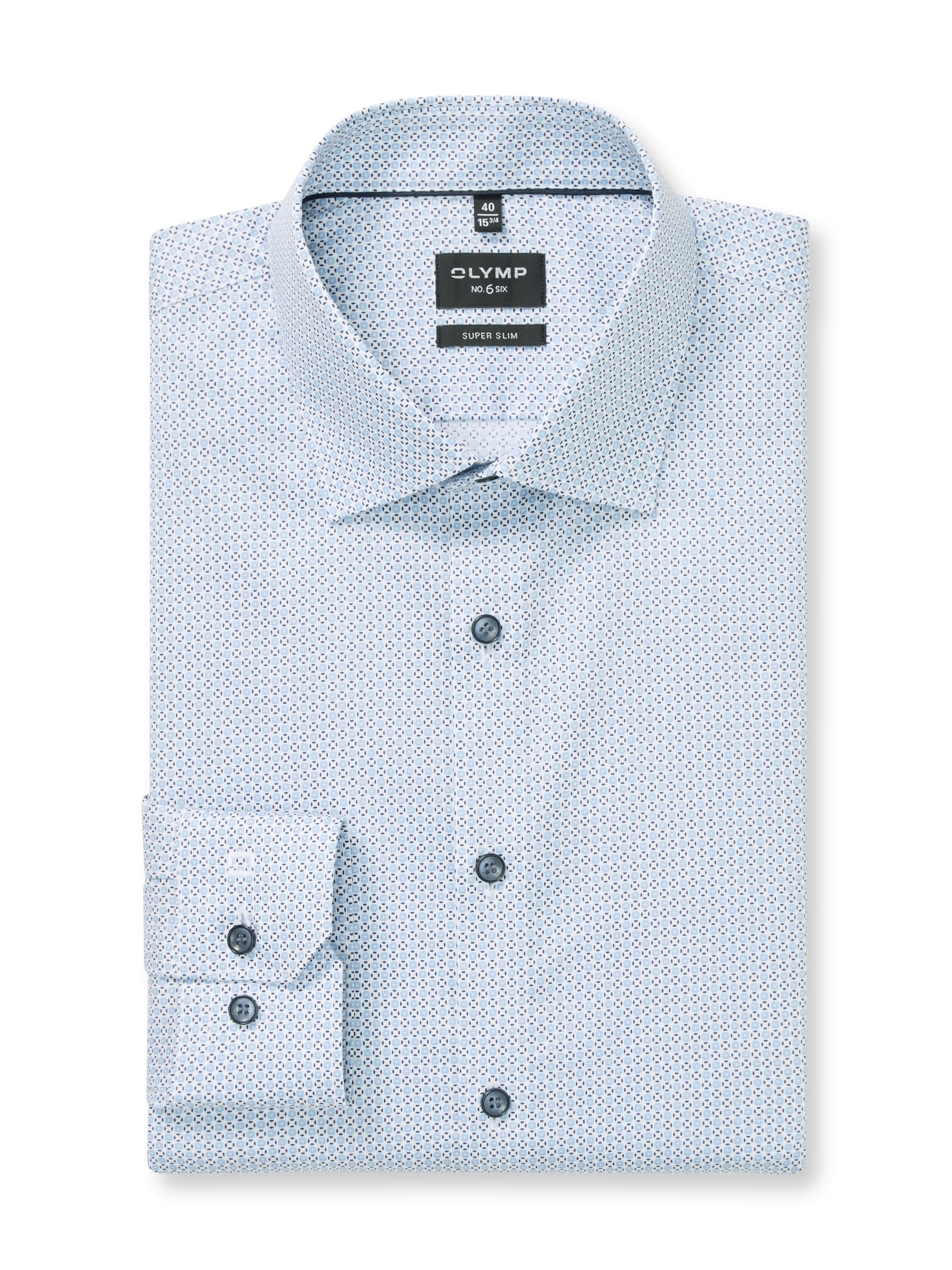 OLYMP Langarmhemd "No 6" Businesshemd, super slim, New York Kentkragen günstig online kaufen