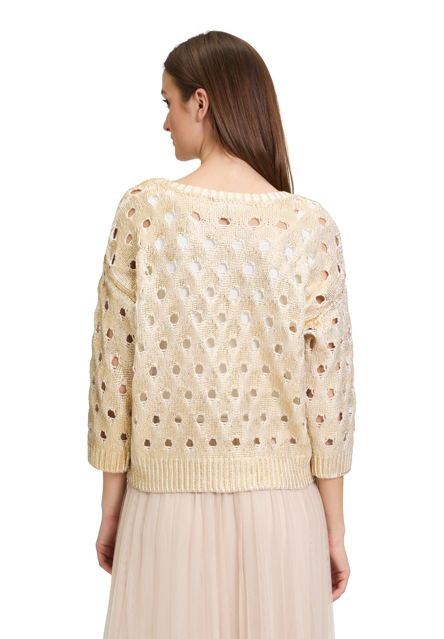 Betty&Co Strickpullover »Betty & Co Strickpullover mit Struktur«, (1 tlg.), Struktur