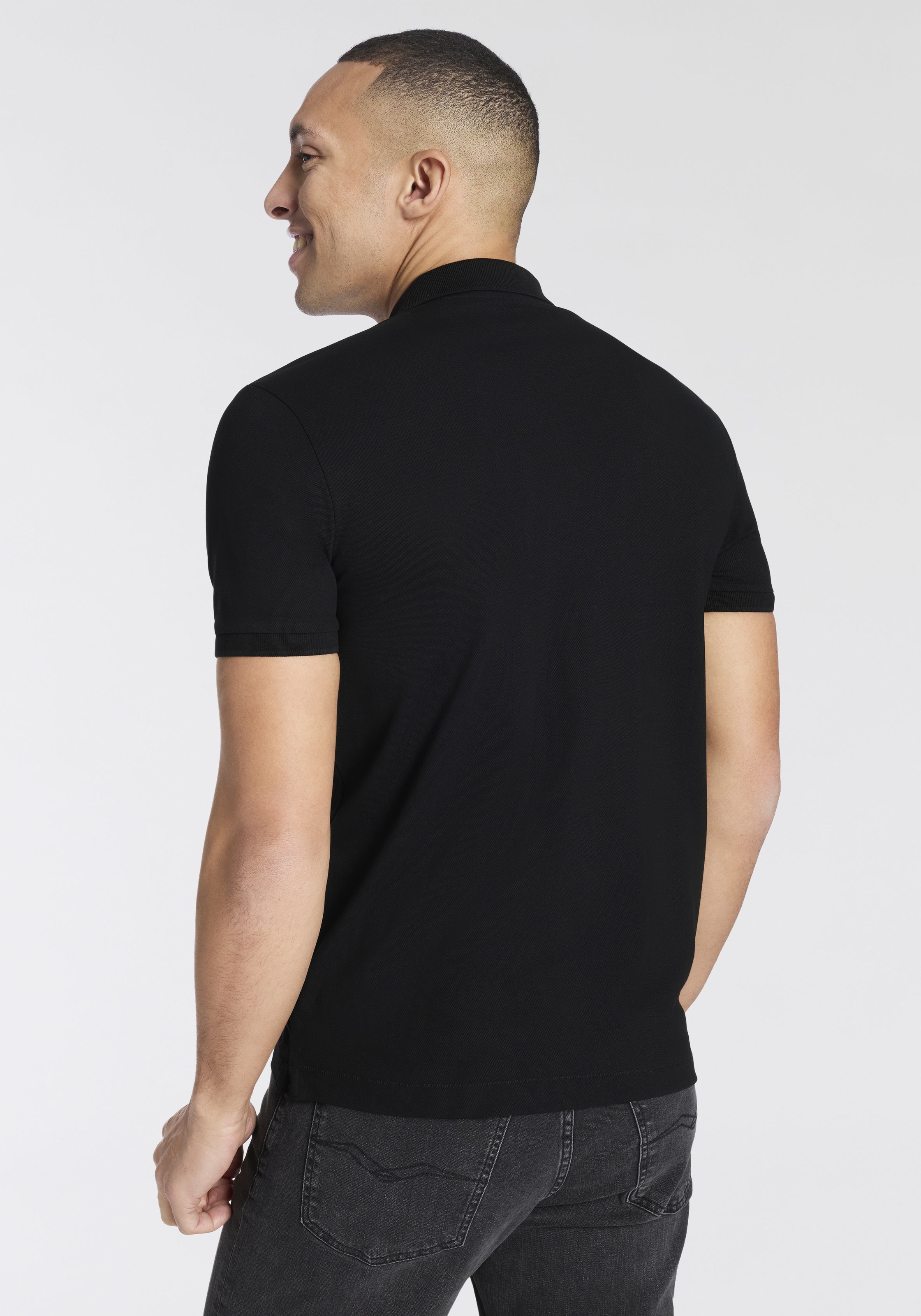 Replay Poloshirt Feiner Piqué aus Baumwolle günstig online kaufen