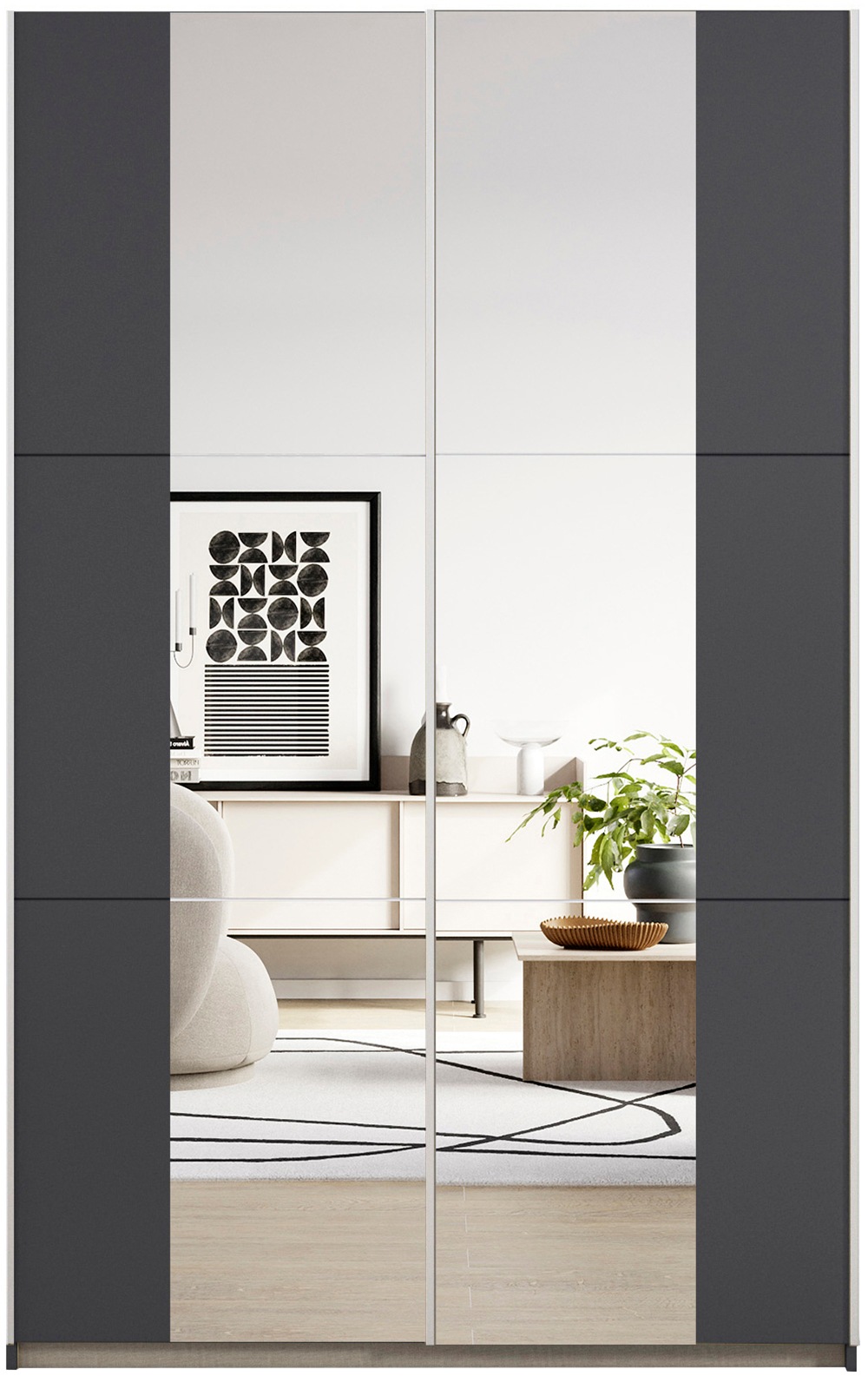 rauch Kleiderschrank "Kleiderschrank Drehtürenschrank Schrank Garderobe KRO günstig online kaufen