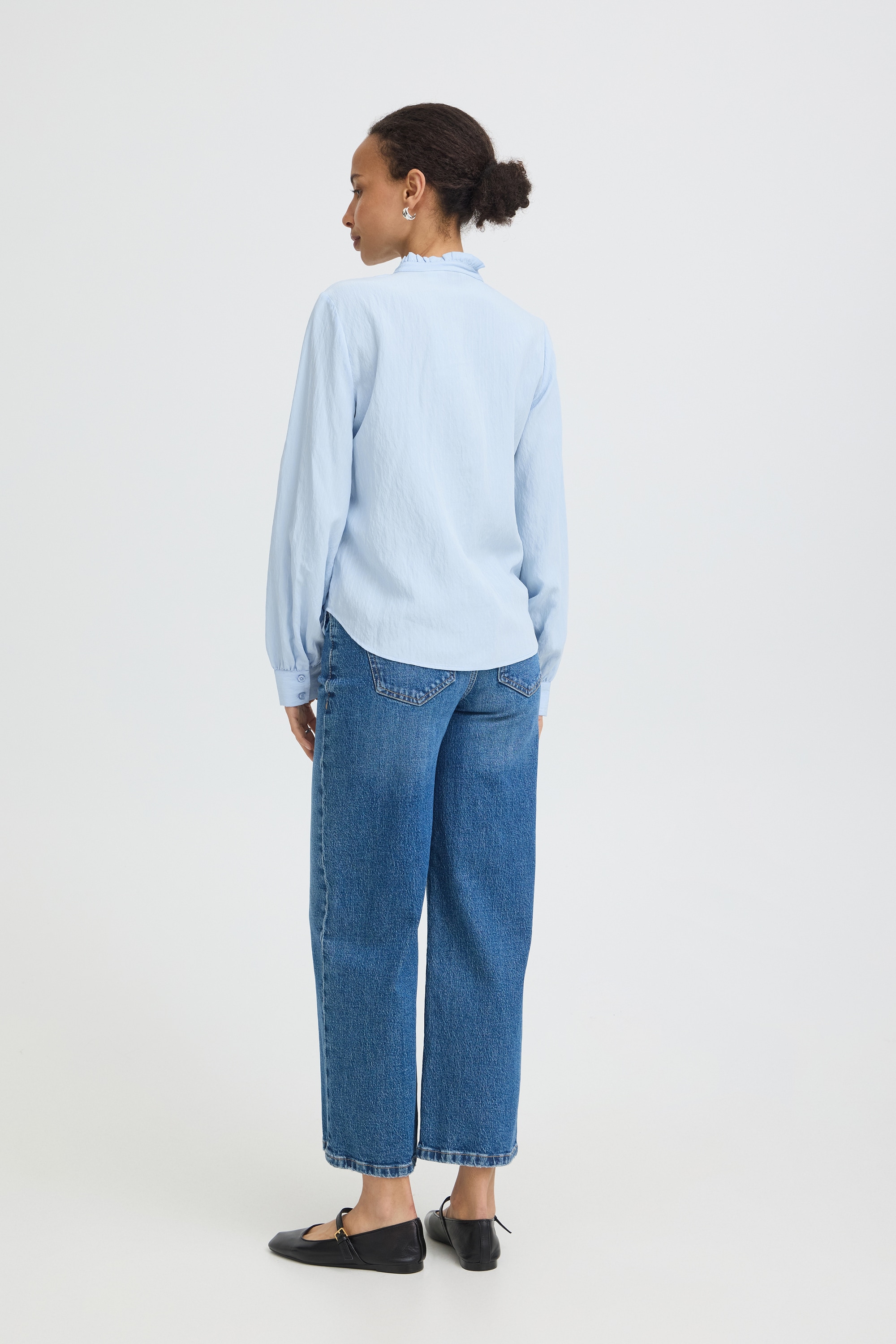 b.young Langarmhemd »Damen Langarm BYFLAVIE«