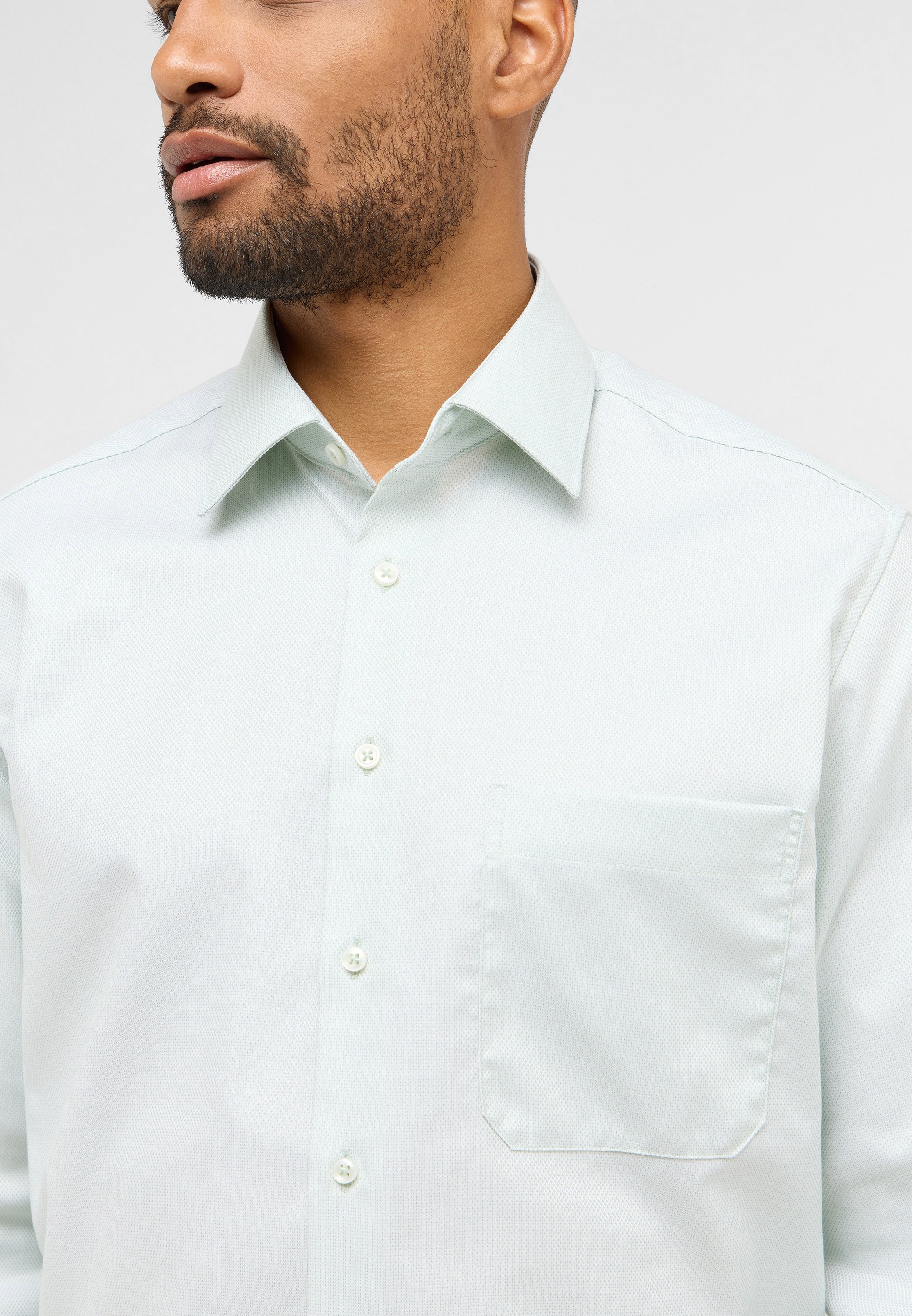 Eterna Langarmhemd »COMFORT FIT«, NON IRON (bügelfrei)