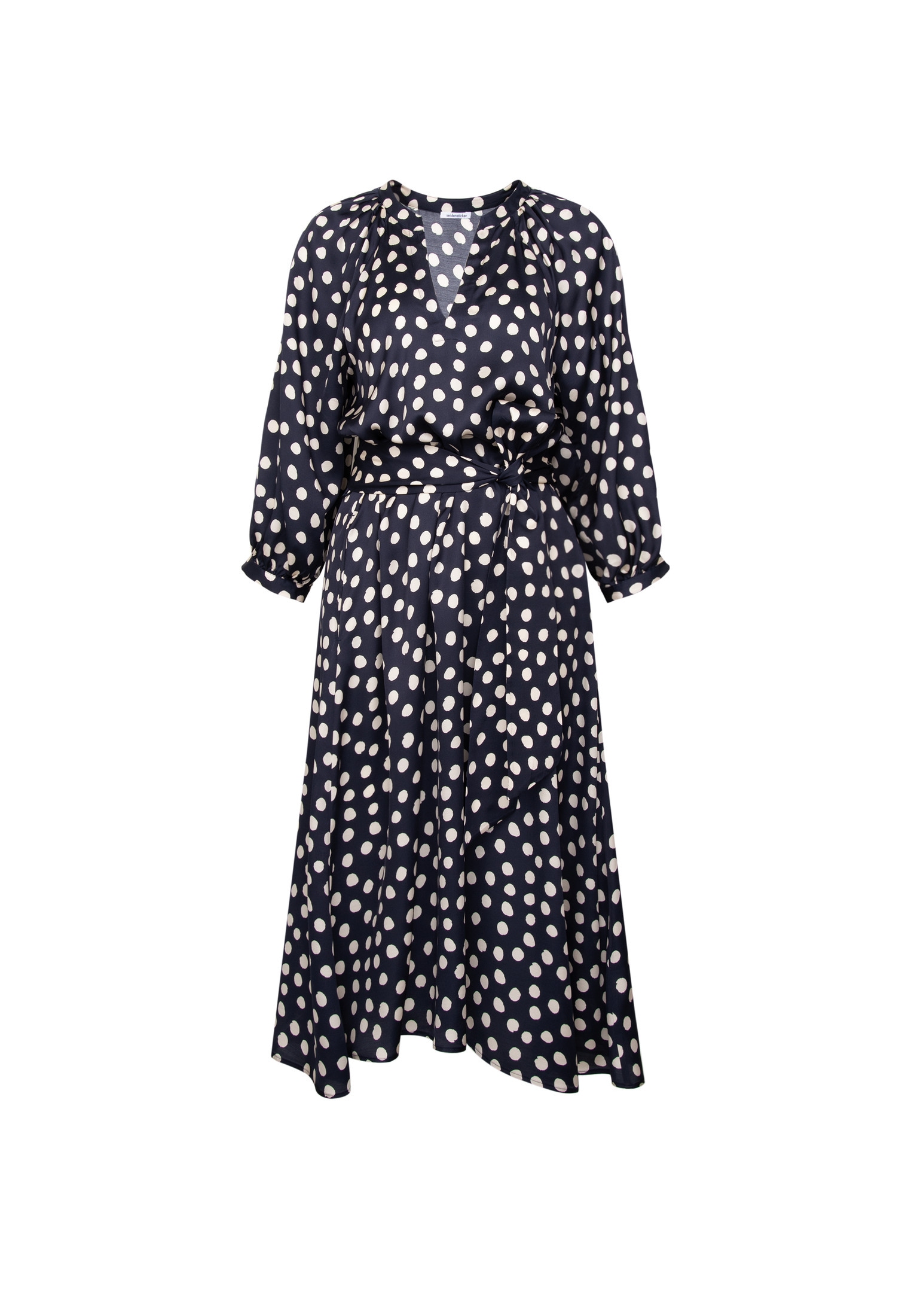 seidensticker Sommerkleid 3/4 V-Neck Druck