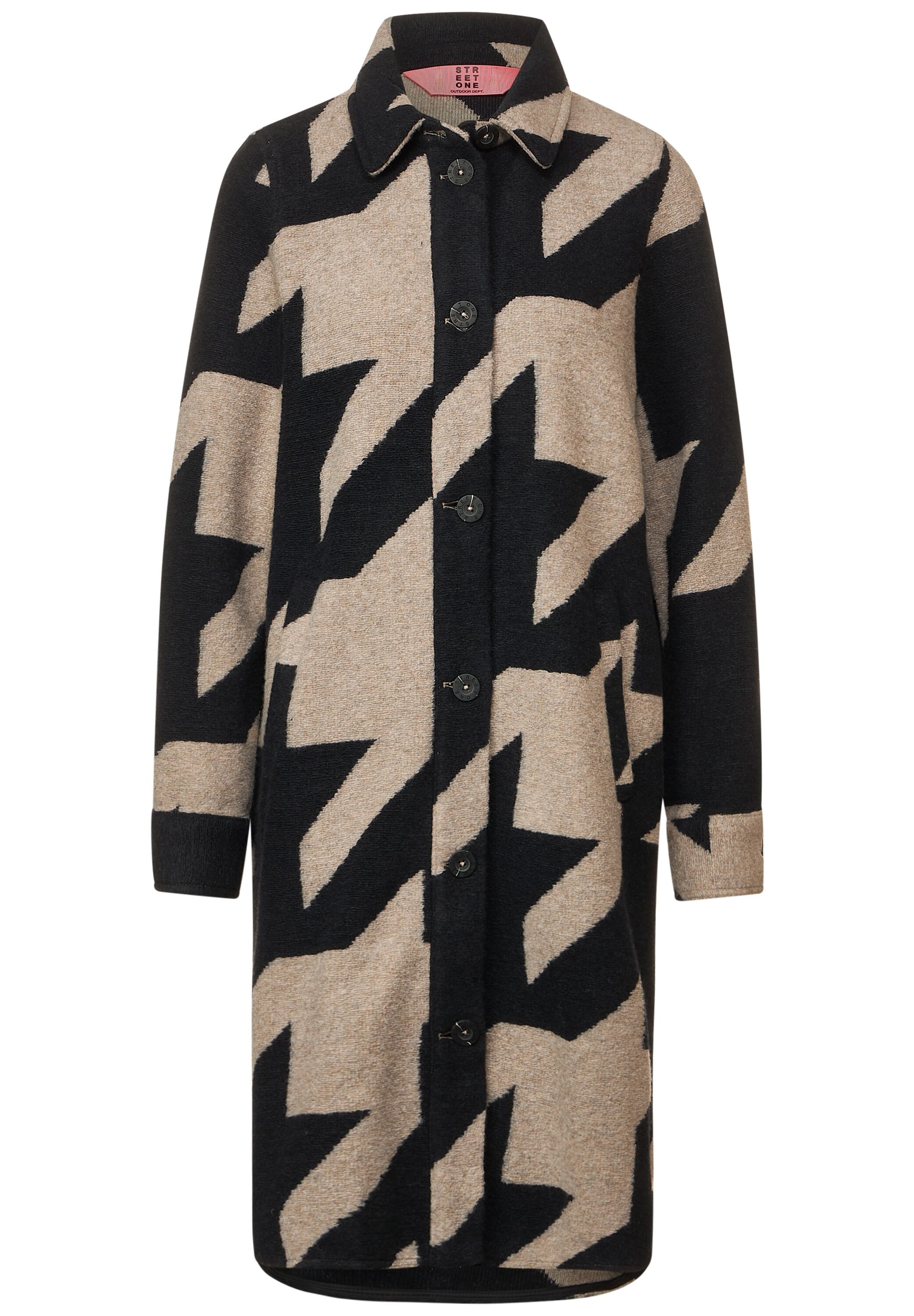 STREET ONE Langmantel, im Colourblock-Design